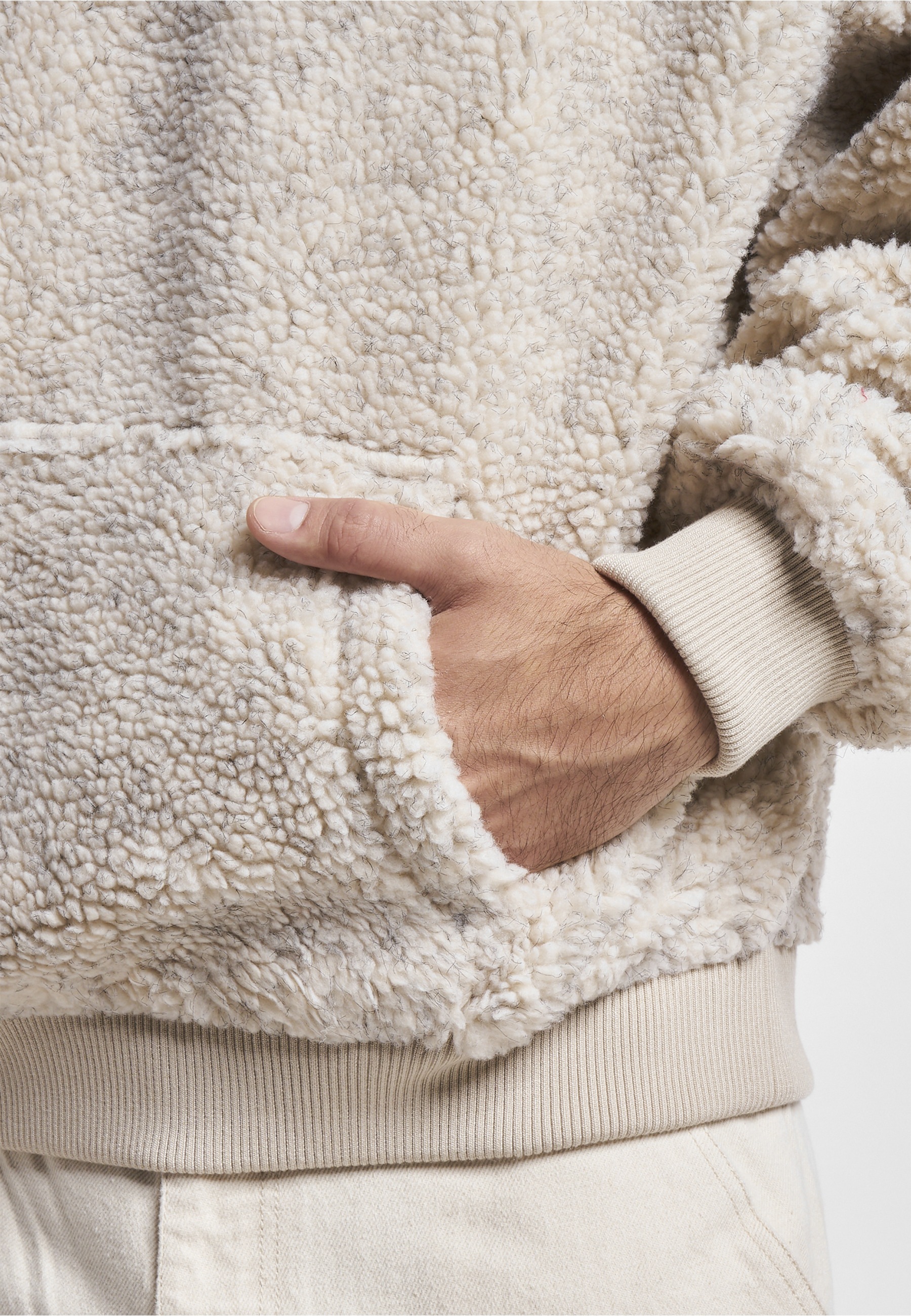 Karl Kani Longpullover »Karl Kani Herren KM233-020-3 KK Metal Signature Teddy Os Hoodie« 1 Stk.