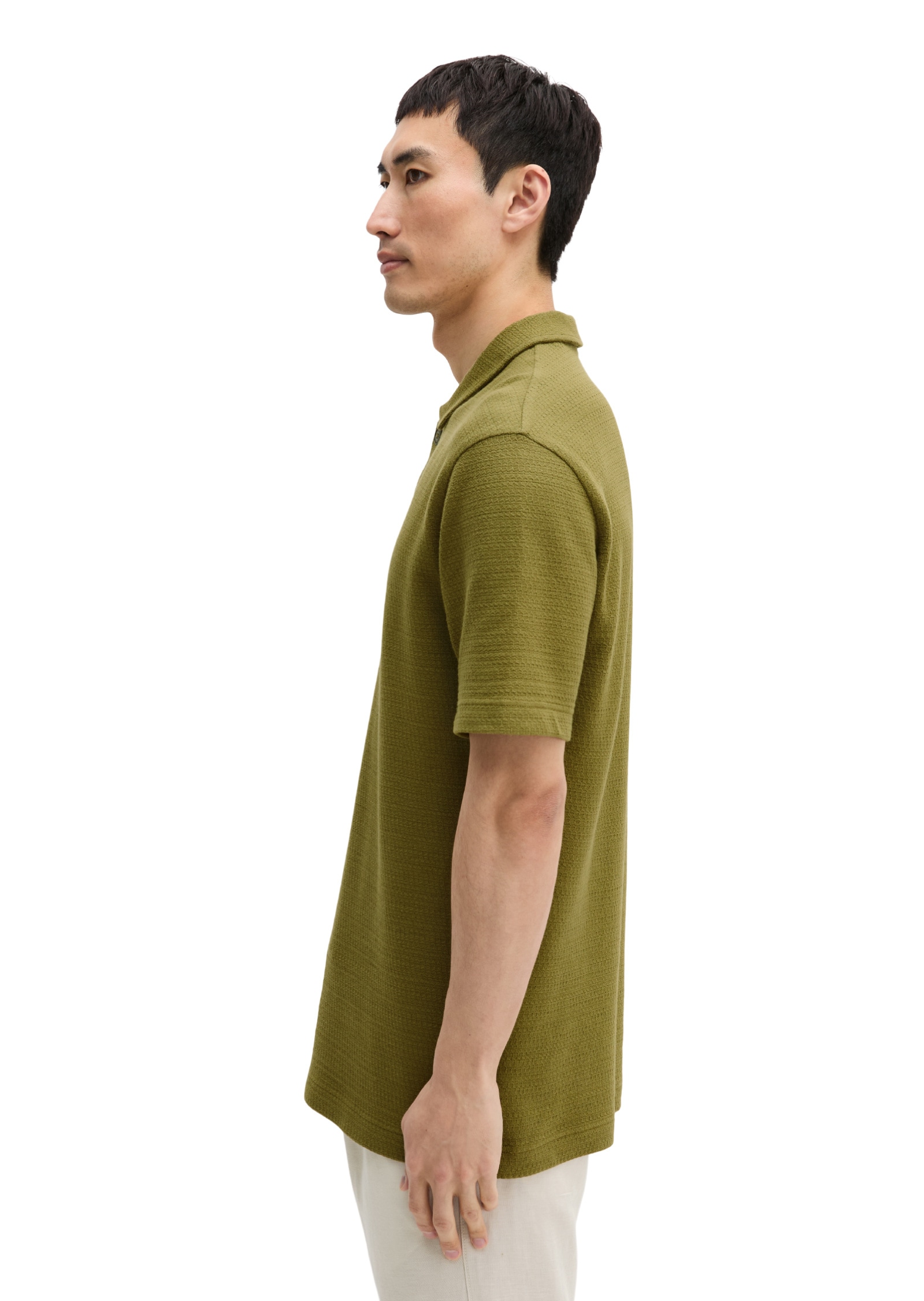 Marc O'Polo Poloshirt »mit feiner Struktur«
