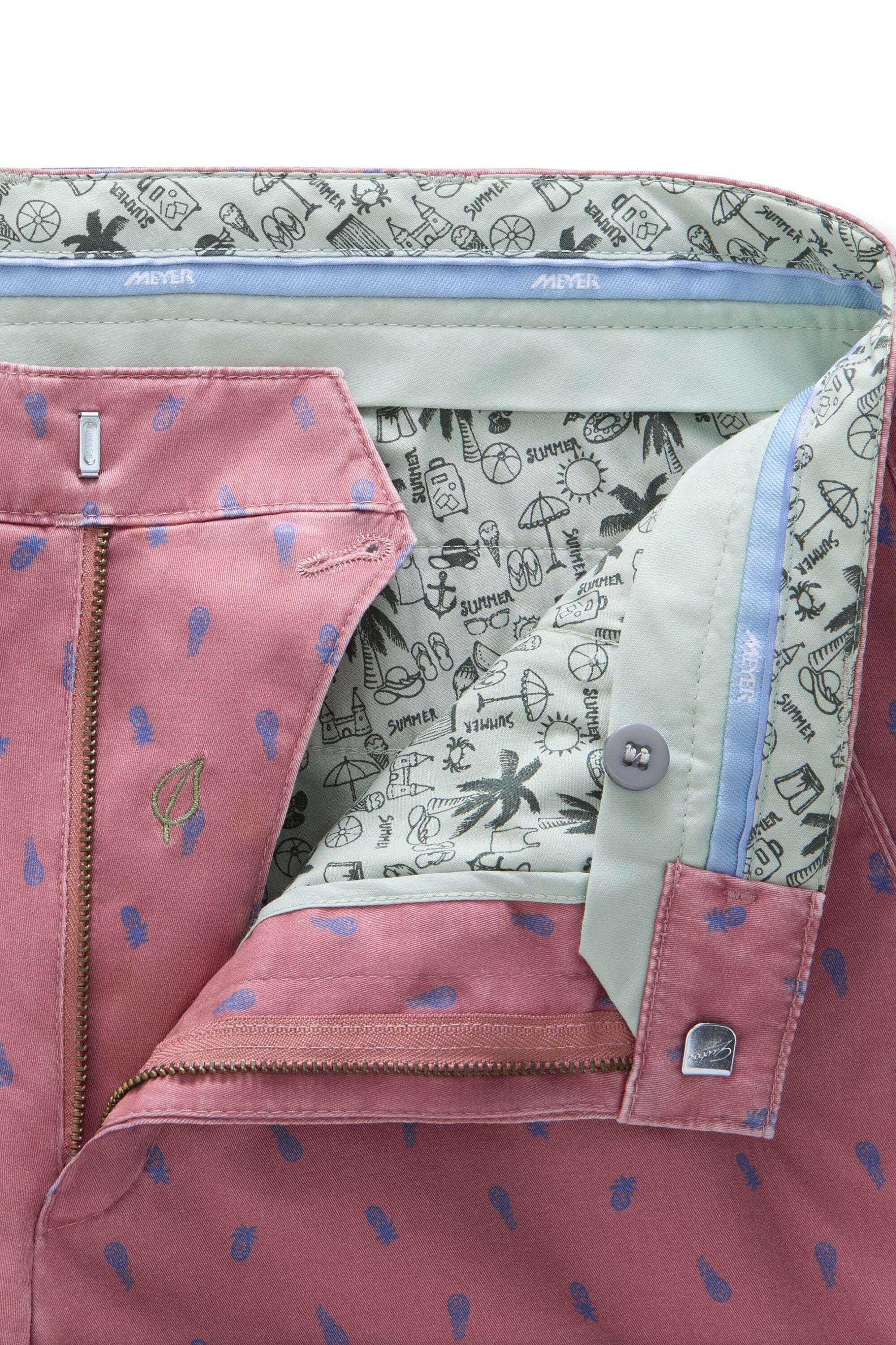 MEYER Chinos »B-Palma 1-3023«  mit Pineapple-Print