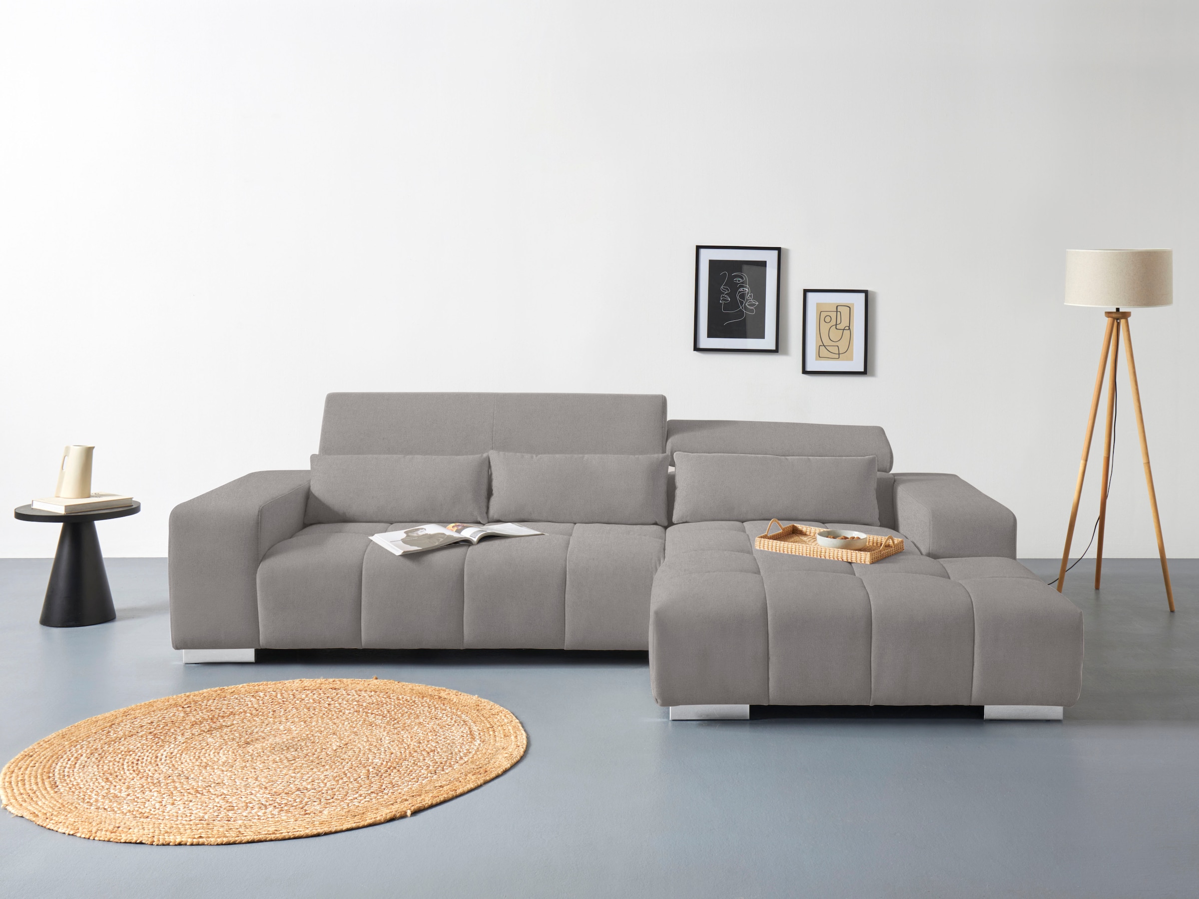 COTTA Ecksofa »Orion L-Form« su Recamiere ir...