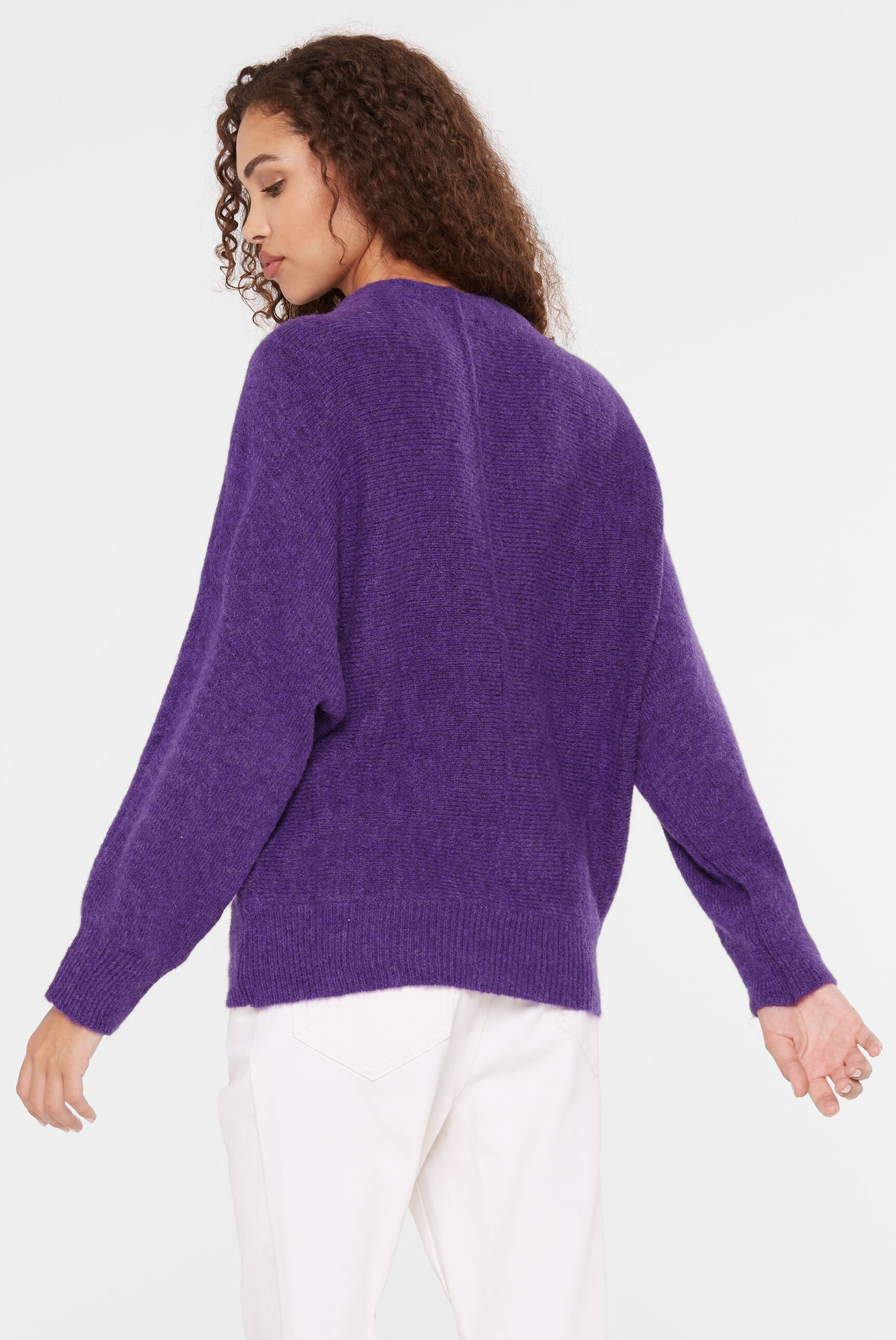 SENSES.THE LABEL Rundhalspullover aus Feinstrick