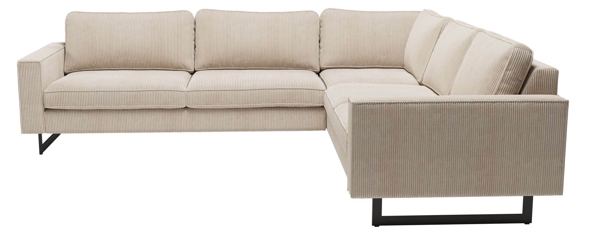 Home affaire Ecksofa "Pinto, XXL, 250/290 cm, langer Schenkel, Ottomane" Co günstig online kaufen
