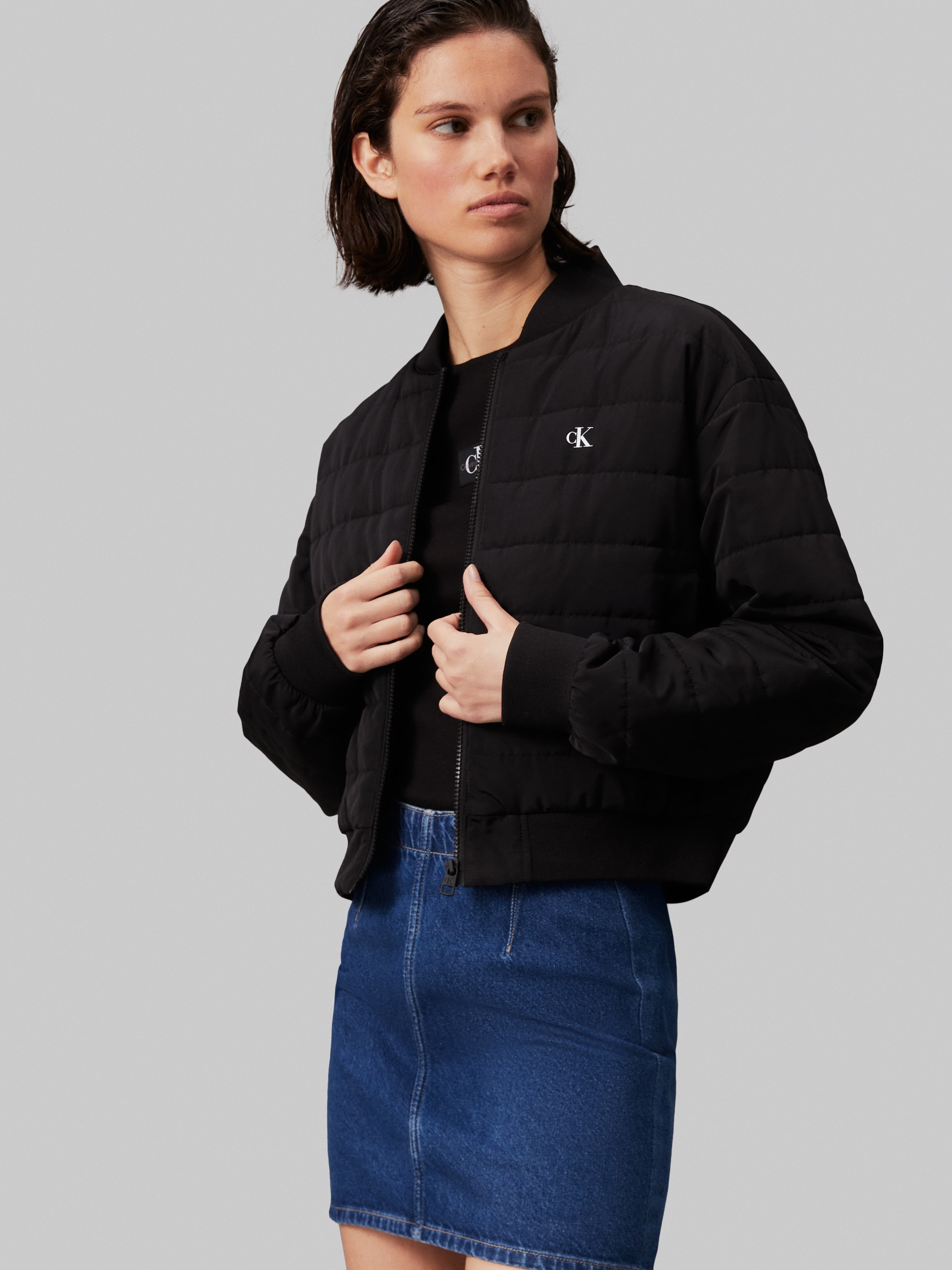 Calvin Klein Jeans Outdoorjacke "QUILTED BOMBER"