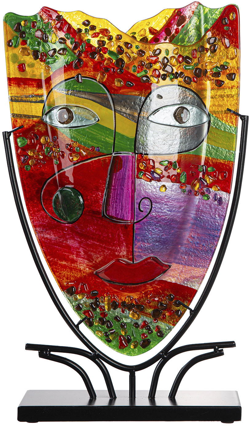 Thumbnail - GILDE Dekovase "Bodenvase oval Samos pink H. 49 cm"