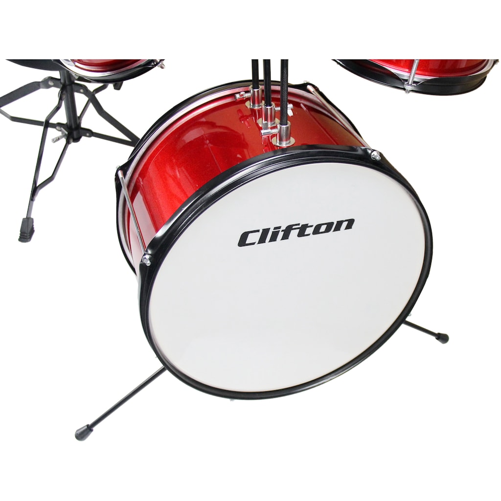 Clifton Kinderschlagzeug »Junior Drum, rot«