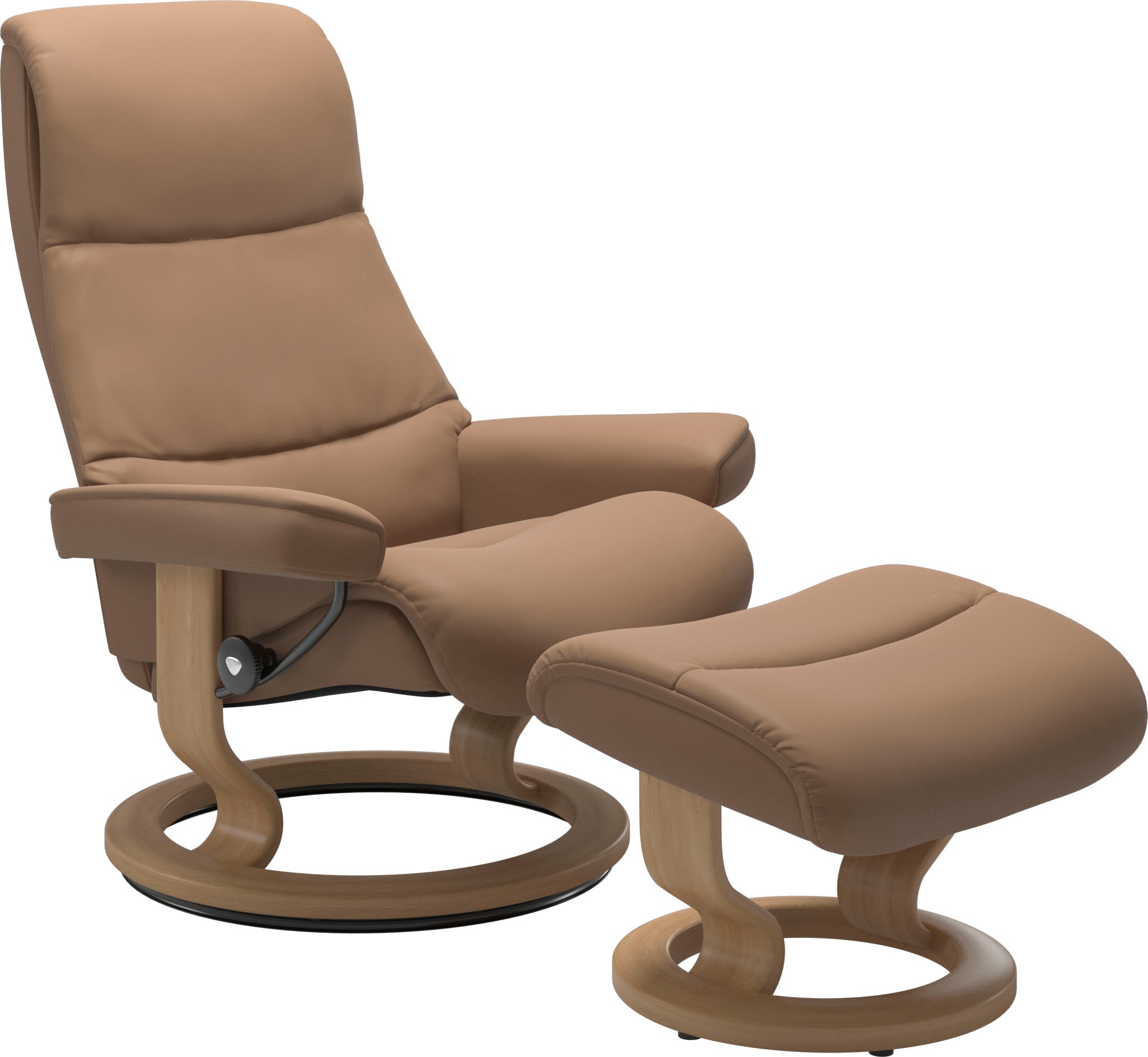 Stressless Relaxsessel "View" mit Classic Base, Größe S,Gestell Eiche