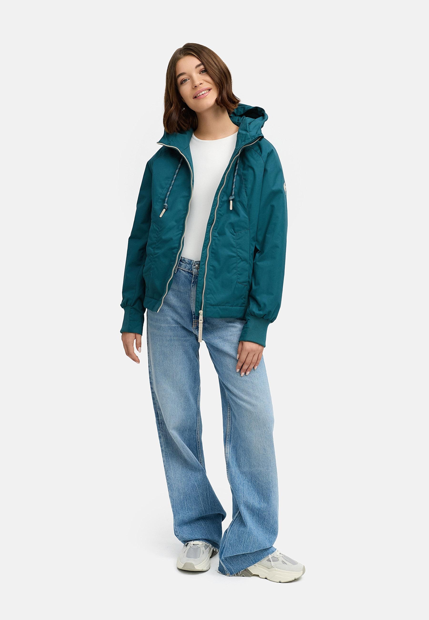 Ragwear Outdoorjacke »Lumie YOUMODO«, mit Kapuze, Gefütterte Übergangsjacke mit Kapuze