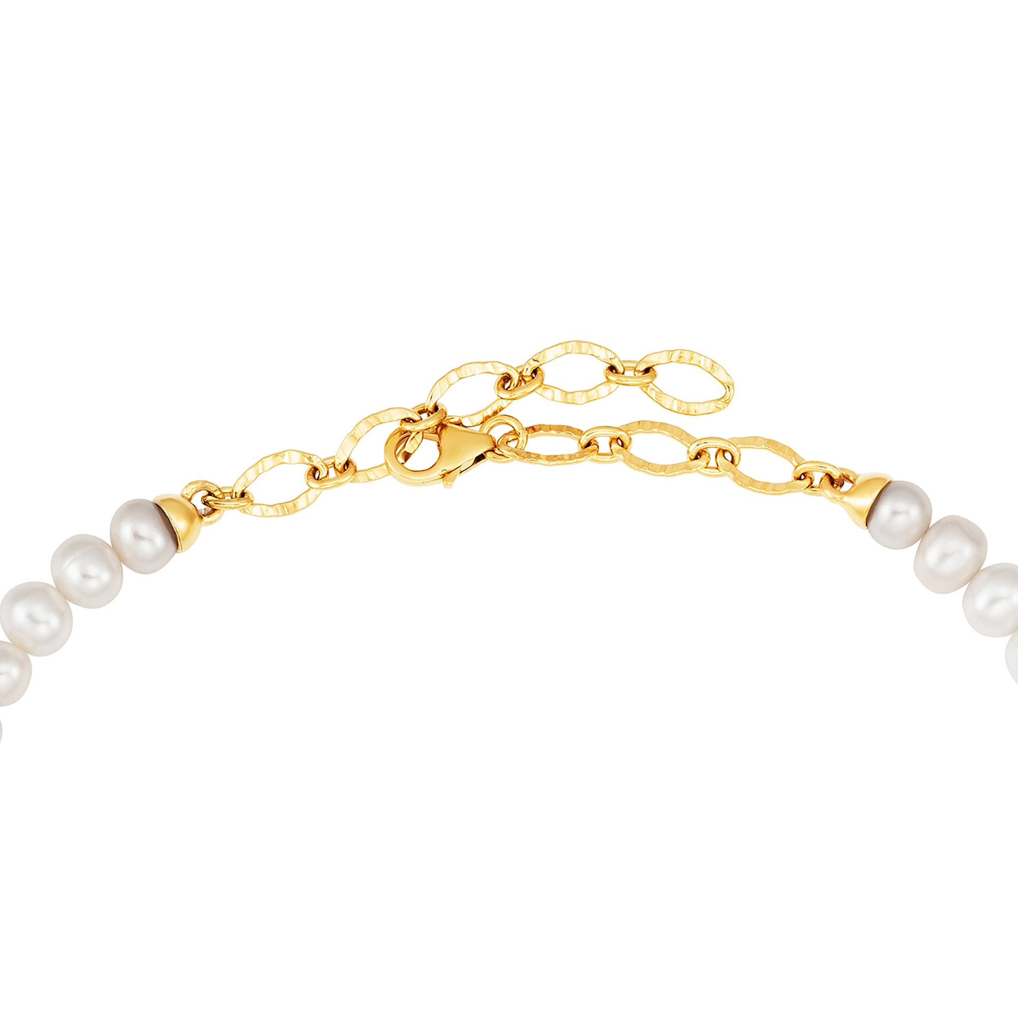 Julie Julsen Kette mit Anhänger »925/- Sterling Silber vergoldet Perlen«