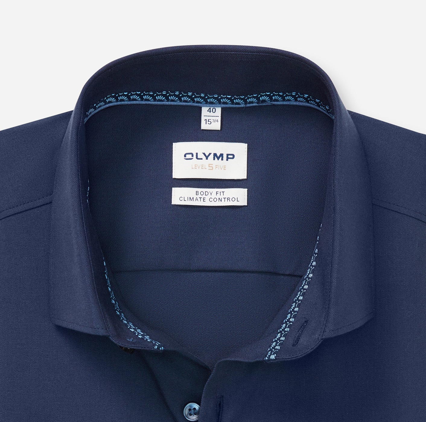 Thumbnail - OLYMP Langarmhemd "24/Seven - Level Five" body fit, Businesshemd, Climate Control, Modern Kentkragen