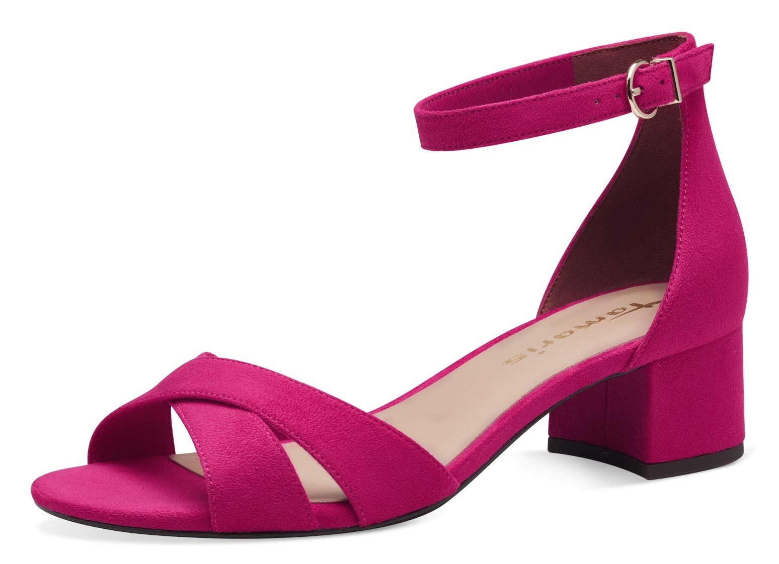 Tamaris Sandalette, Blockabsastz, Sommerschuh, Riemchensandale mit Kreuzban günstig online kaufen