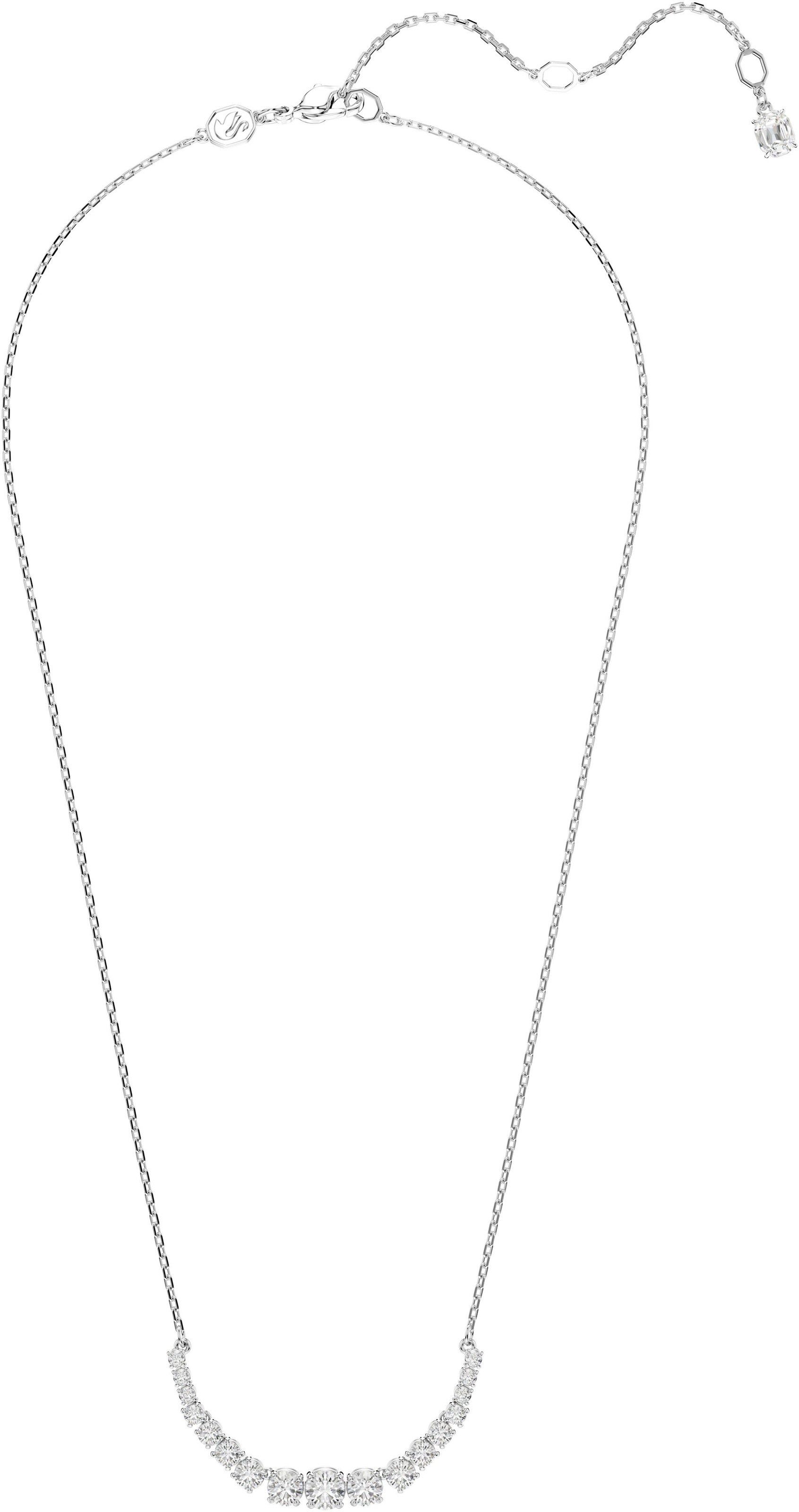 Swarovski Kette mit Anhänger »Schmuck Geschenk Matrix Halskette, 5705396«, mit Swarovski® Zirkonia (synth.)