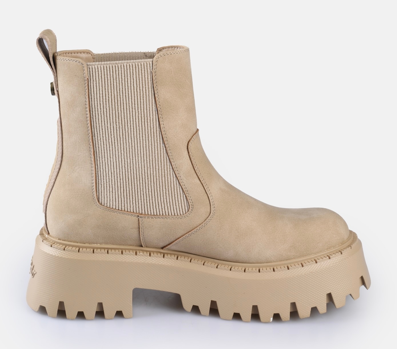 Buffalo Chelseaboots »Aspen Chelsea«  Plateauboots, Schlupfboots, Stiefelette mit Stretch und Profilsohle