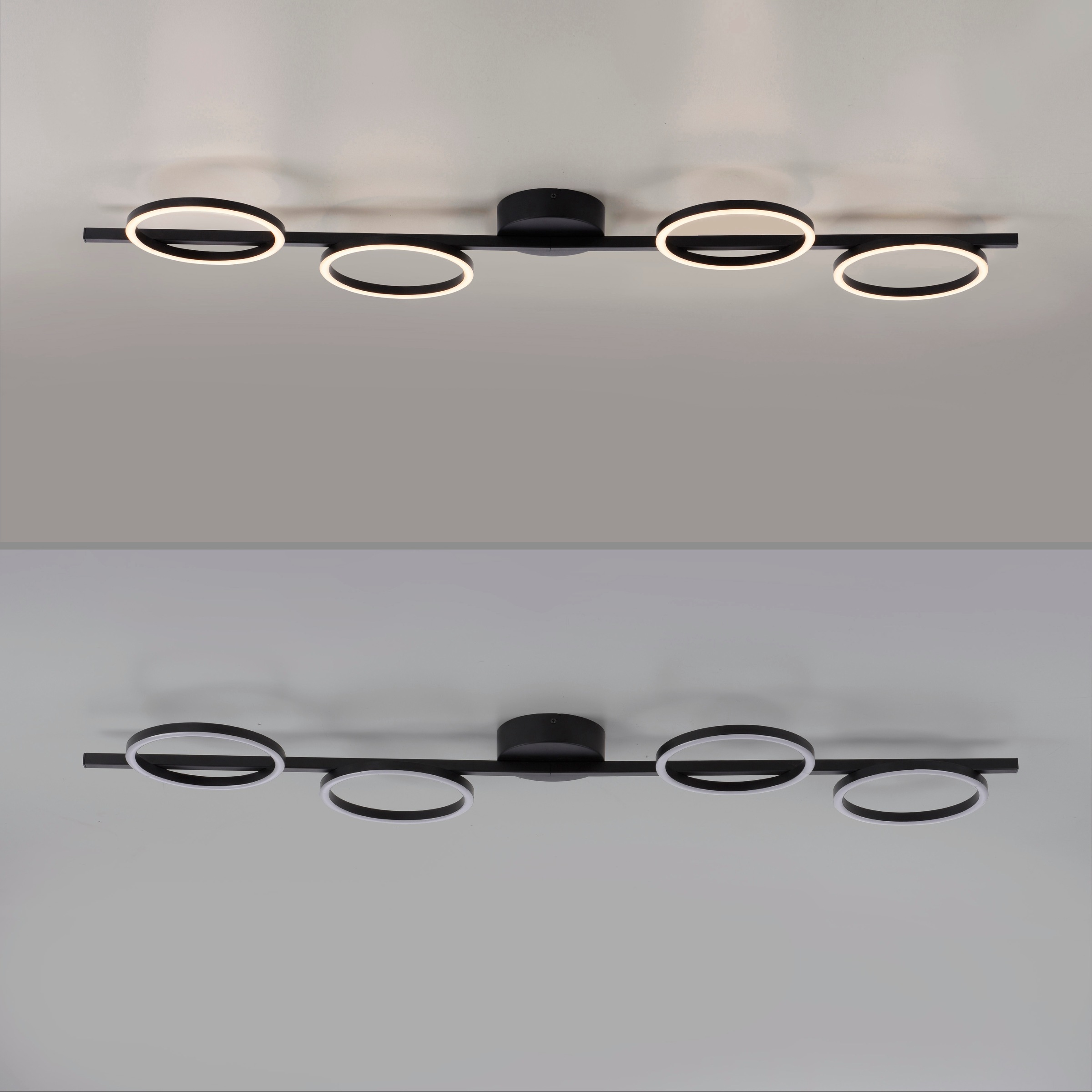 SCHÖNER WOHNEN-Kollektion LED Deckenleuchte »MINI RITUS« LED-Board 1 Stk. Warmweiß SCHÖNER WOHNEN Kollektion, 3-Stufen Dimmer, Memoryfunktion