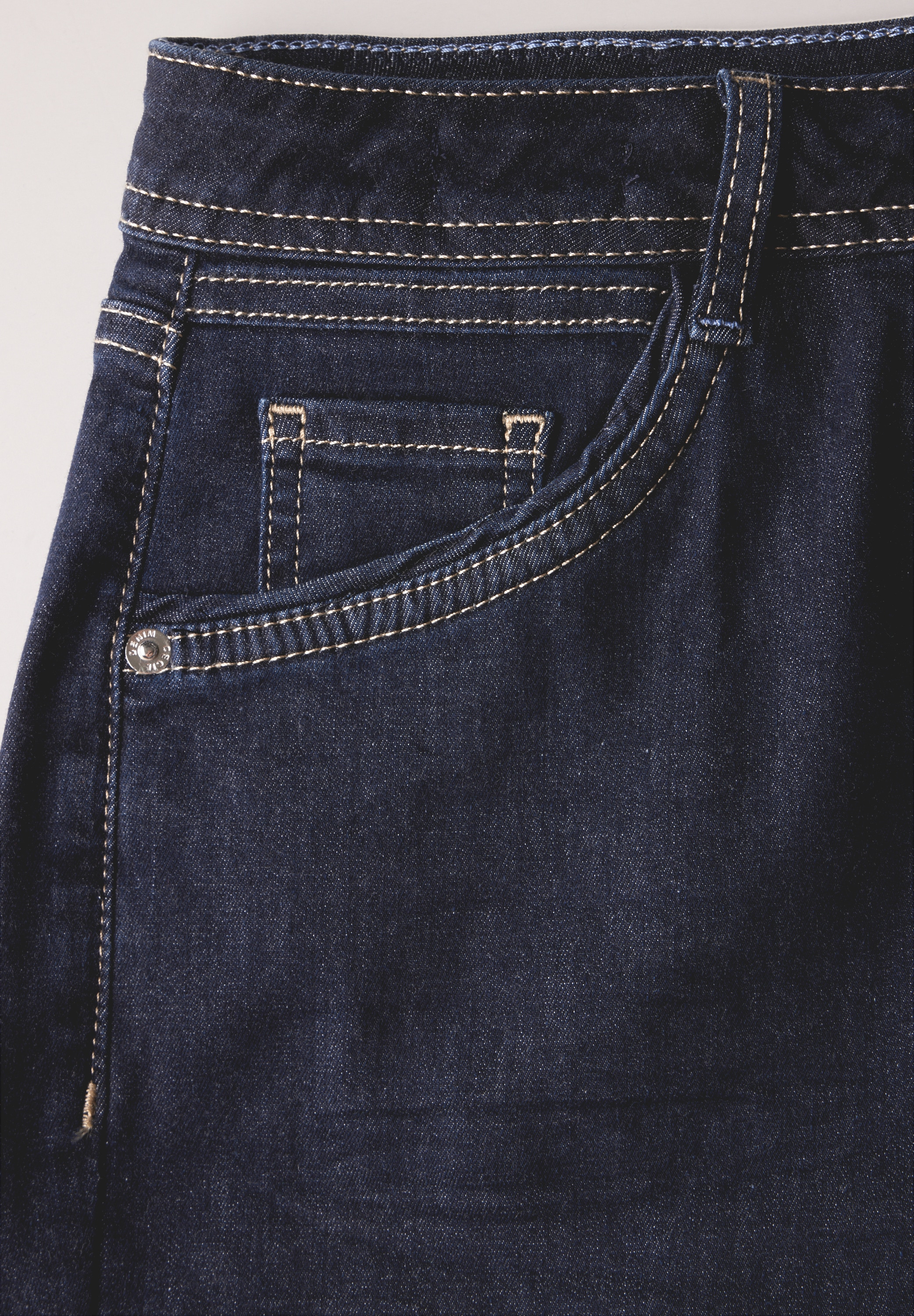 Cecil Loose-fit-Jeans, aus Baumwolle mit Stretchanteil