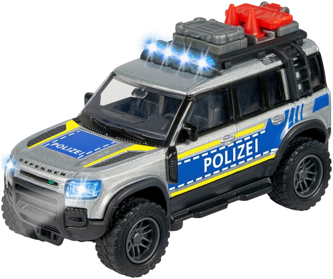 majORETTE Spielzeug-Polizei »Land Rover Police«, mit Licht und Sound