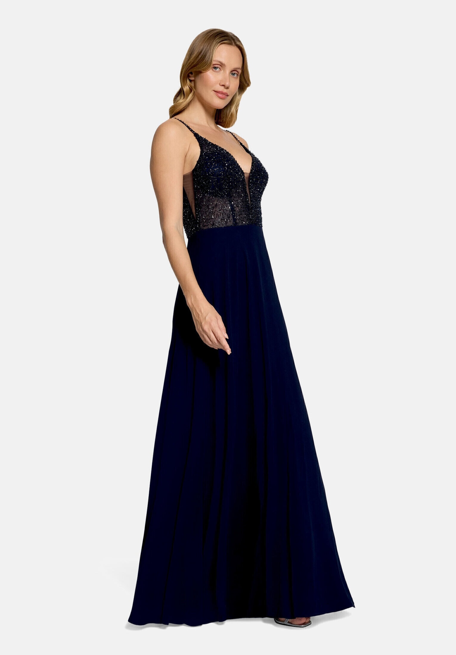 Vera Mont Abendkleid "Damen mit Stickerei" Ohne Tasche