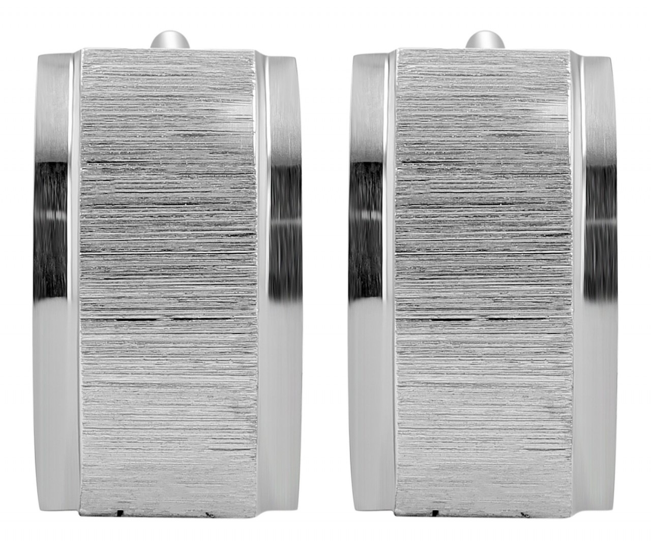 Adelia´s Paar Creolen »Neuheit 2025 - Damen Creolen aus poliertem Edelstahl Ø 9 mm«