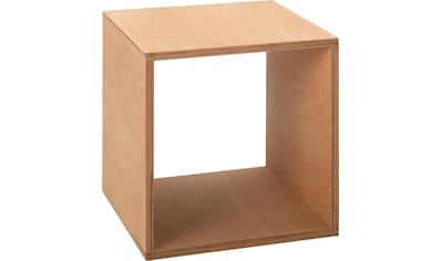 Tojo Beistelltisch »Tojo-cube«, aus Buche Multiplex, geölt, Maße (35/35/35 cm) kaufen