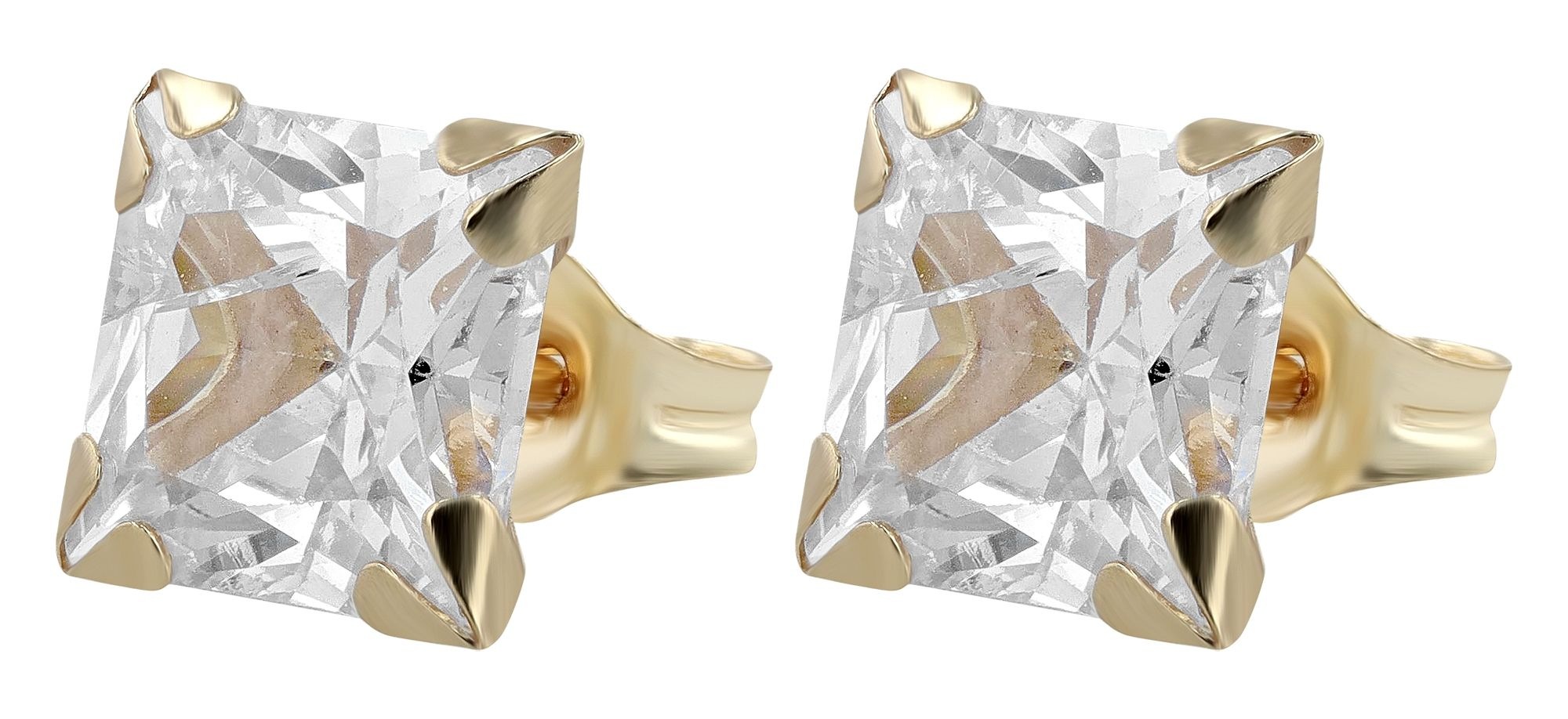 Adelia´s Paar Ohrhänger "Damen Ohrringe – Ohrstecker aus 333 Gold mit Zirko günstig online kaufen