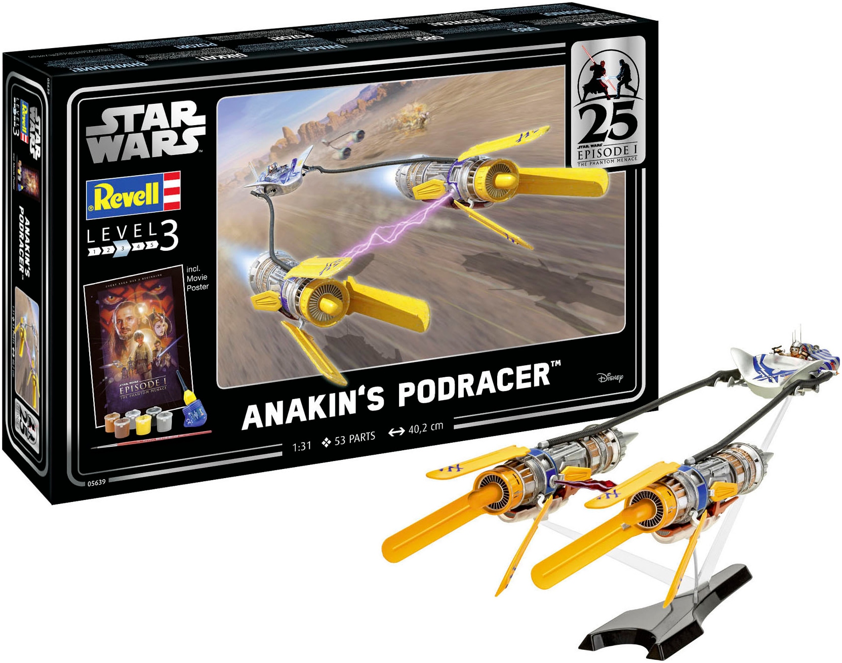 Modellbausatz »Geschenkset Anakin's Podracer, Star Wars«, Made in Europe