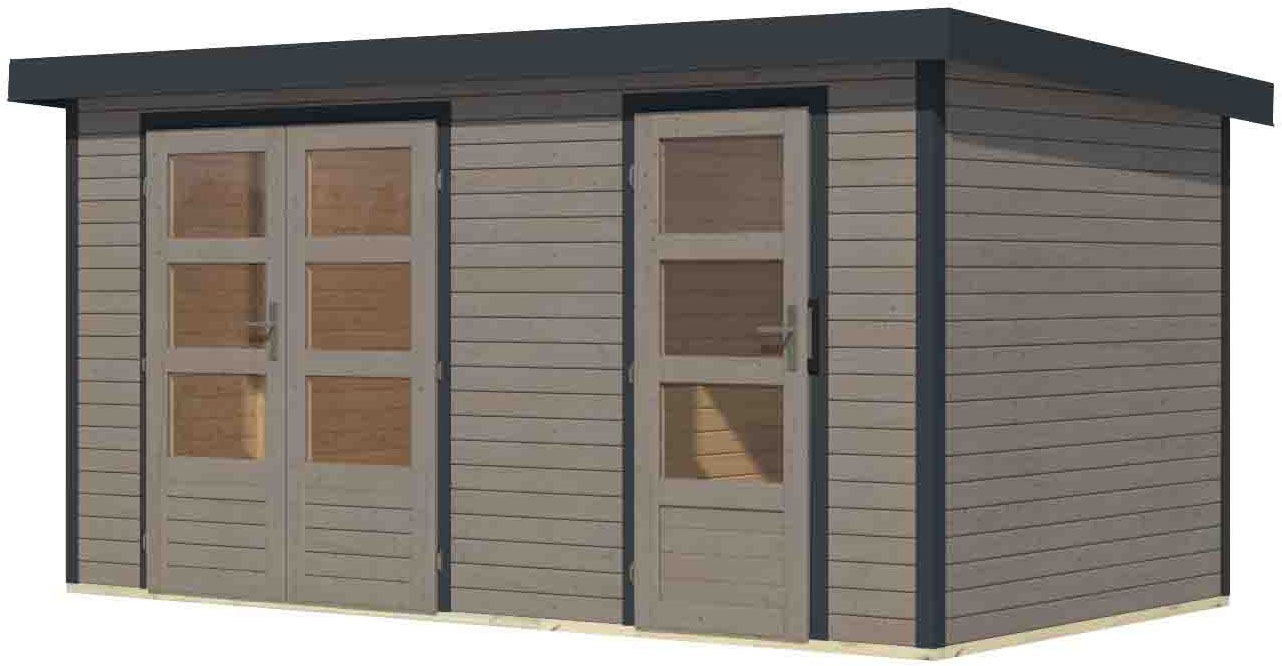 Karibu Gartenhaus »Merkurino, in verschiedenen Farben«