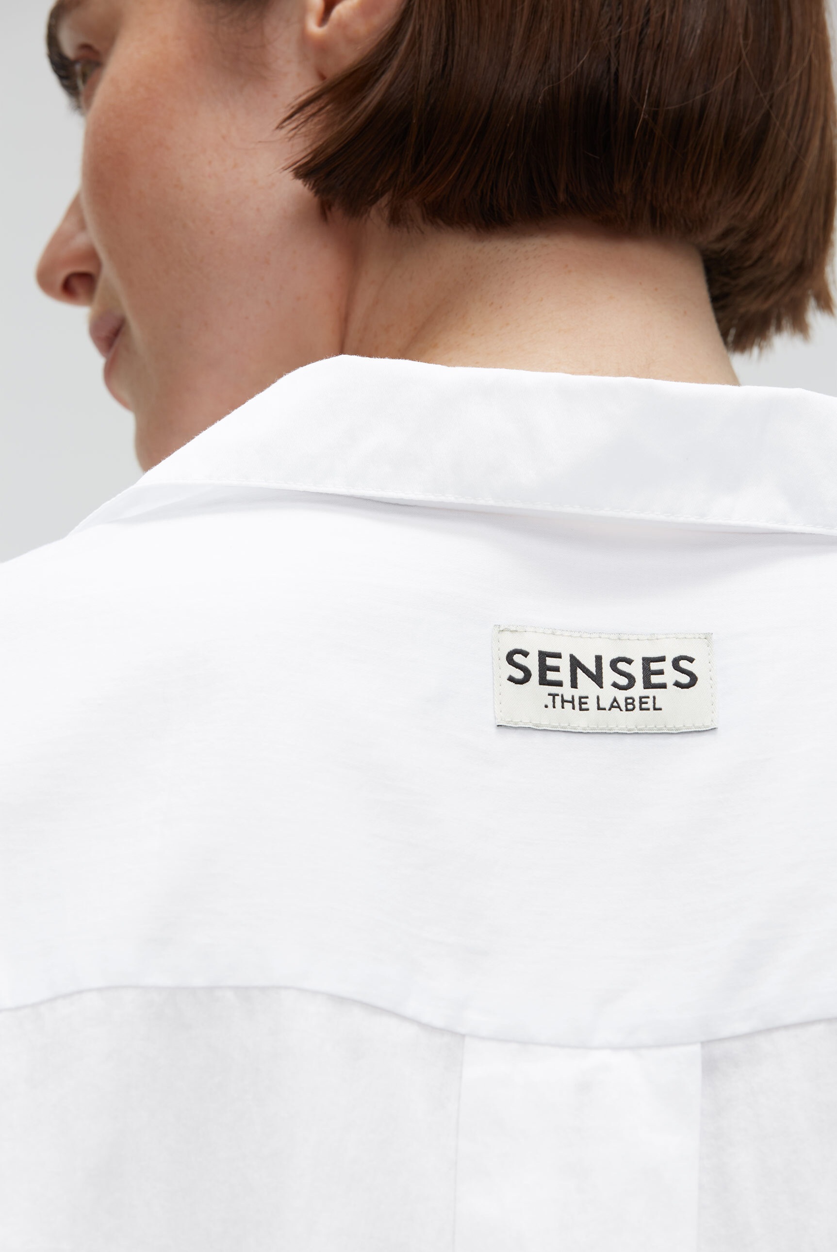 SENSES.THE LABEL Schlupfbluse aus Baumwolle