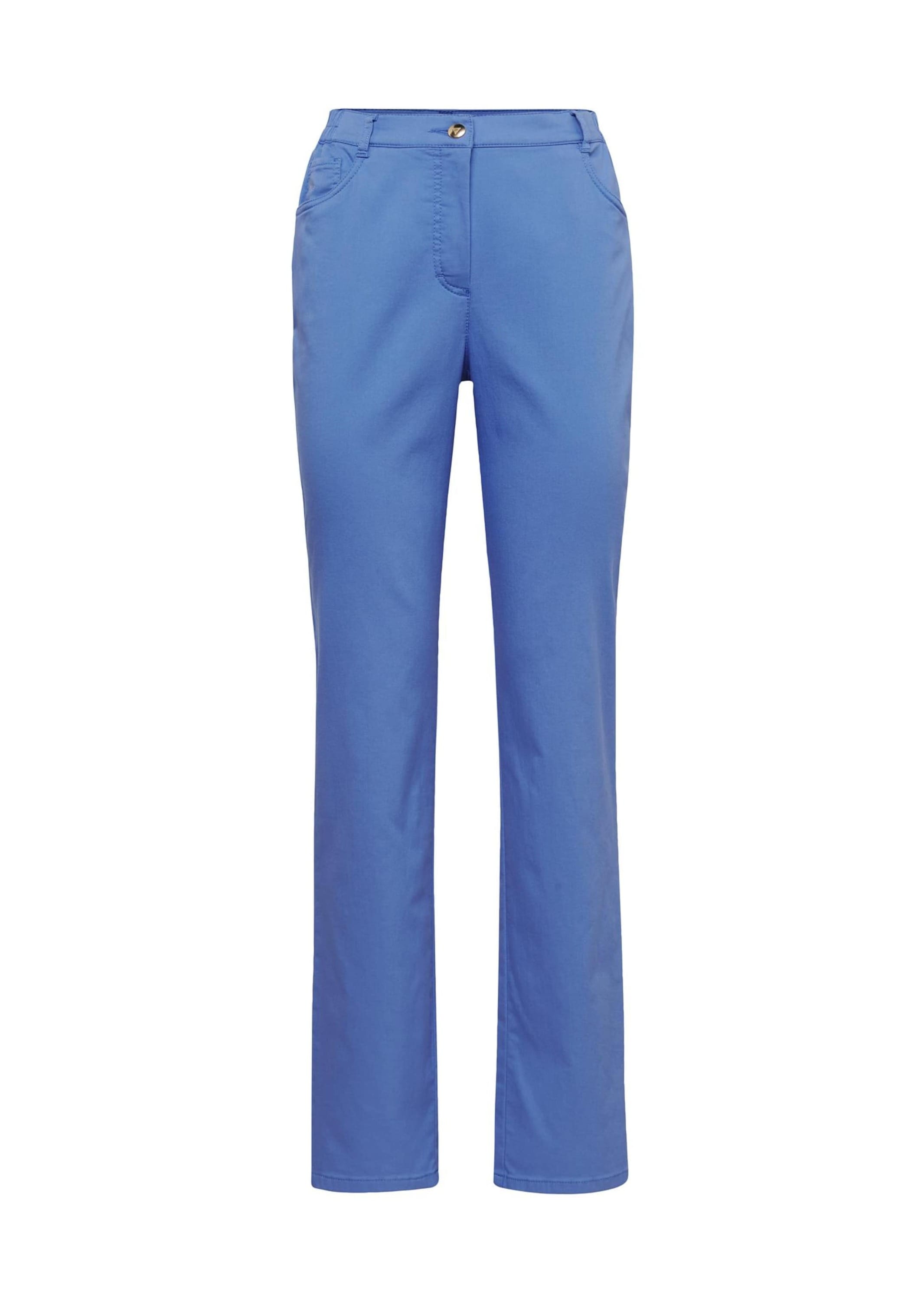 GOLDNER 2-in-1-Hose "Baumwollhose mit Teildehnbund" Ohne