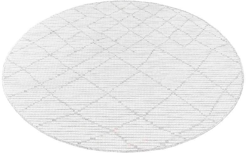 Carpet City Outdoorteppich "PALM3526" rund 5 mm Höhe Wetterfest & UV-bestän günstig online kaufen