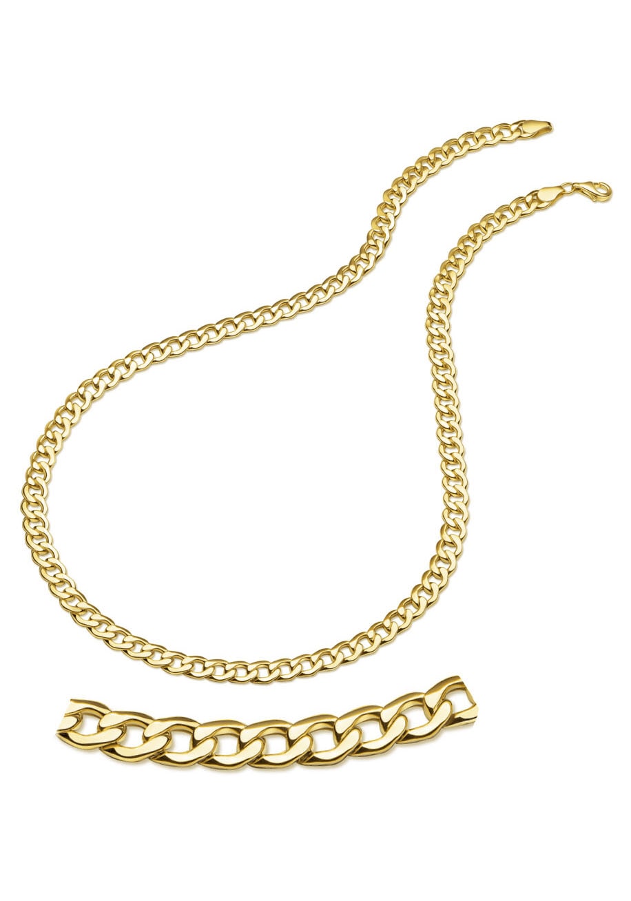 Firetti Goldkette »Schmuck Geschenk Halskette Panzerkette, Anlass  Geburtstag Weihnachten«, Made in Germany bestellen | BAUR | Goldketten