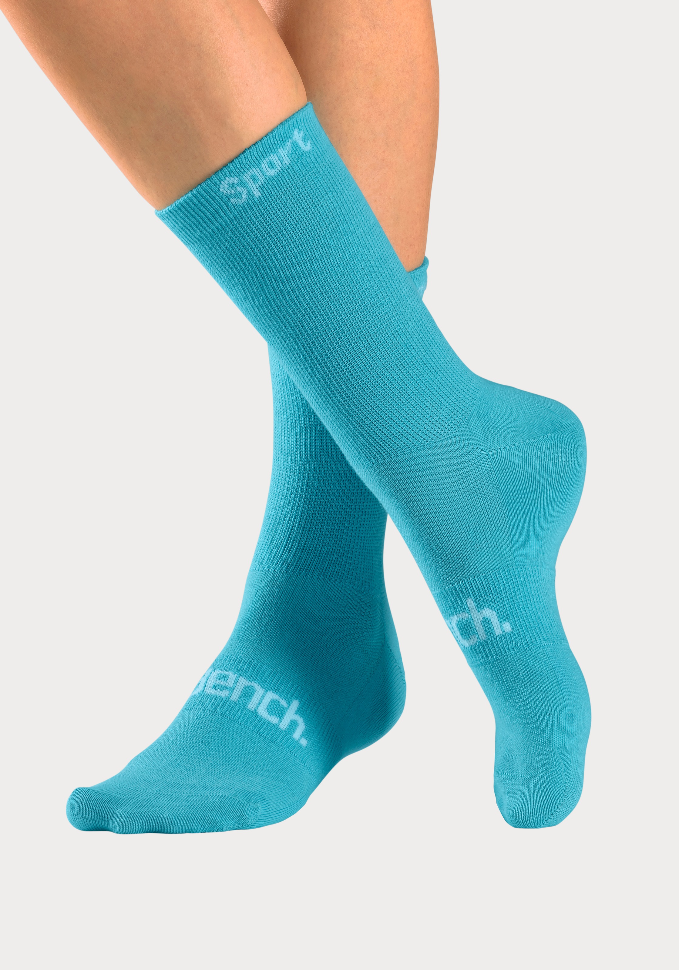 Bench. Sportsocken, (Packung, 6 Paar), mit antibakterieller Feuchtigkeitsregulierung