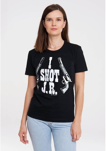 T-Shirt »Dallas – I Shot J.R.«, mit coolem Print