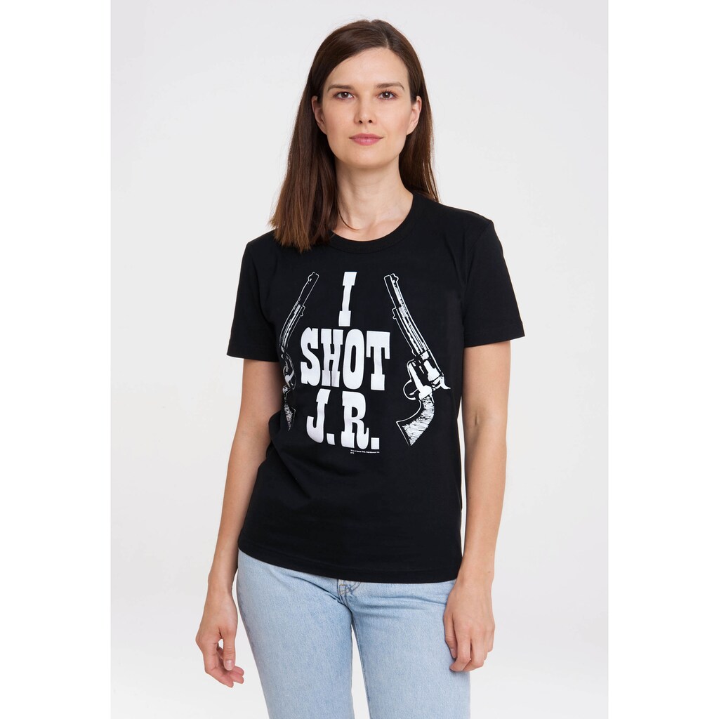LOGOSHIRT T-Shirt »Dallas – I Shot J.R.«