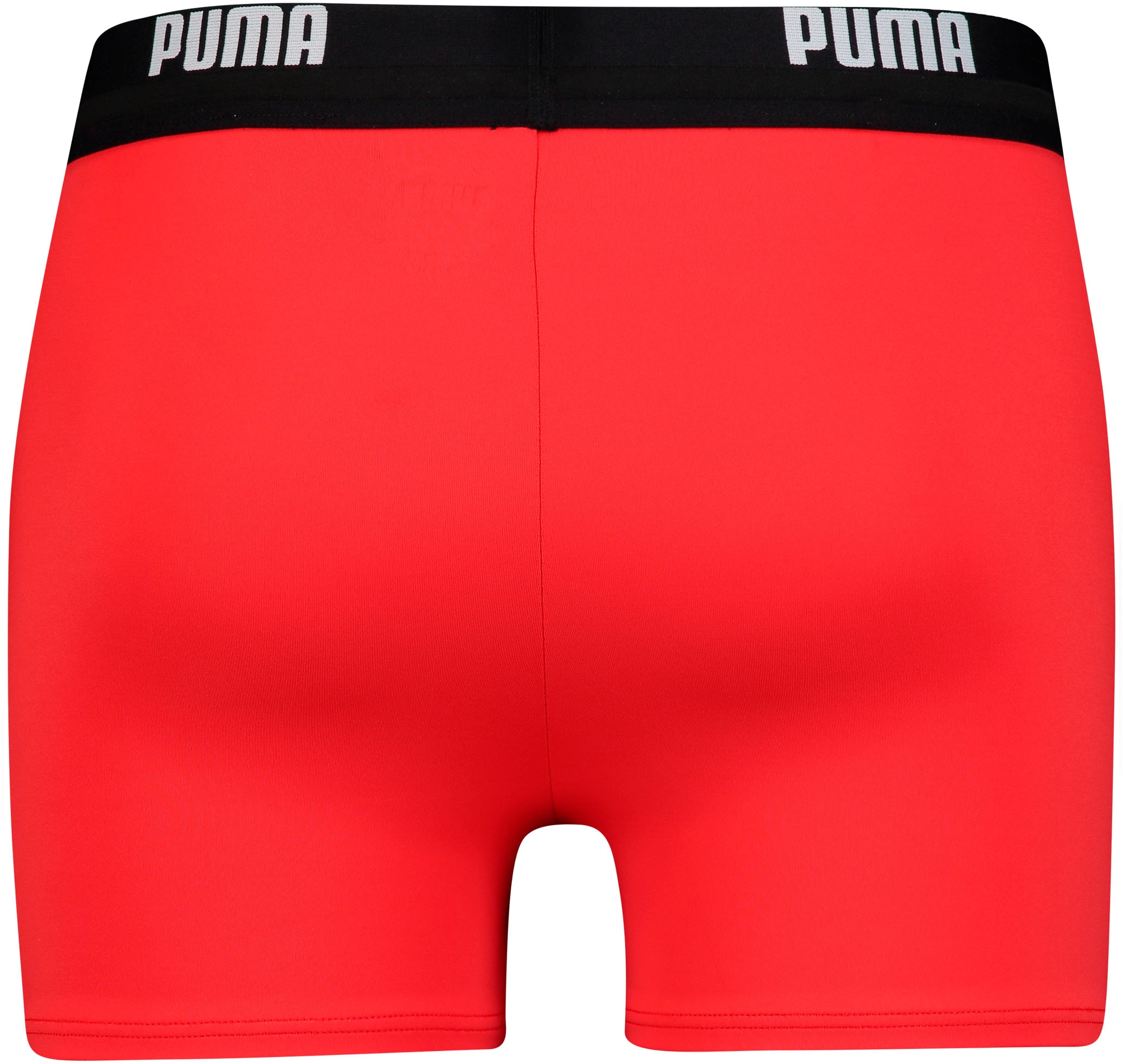 PUMA Badepants »PUMA SWIM MEN LOGO SWIM TRUNK«, elastischer Logobund mit integriertem Kordelzug
