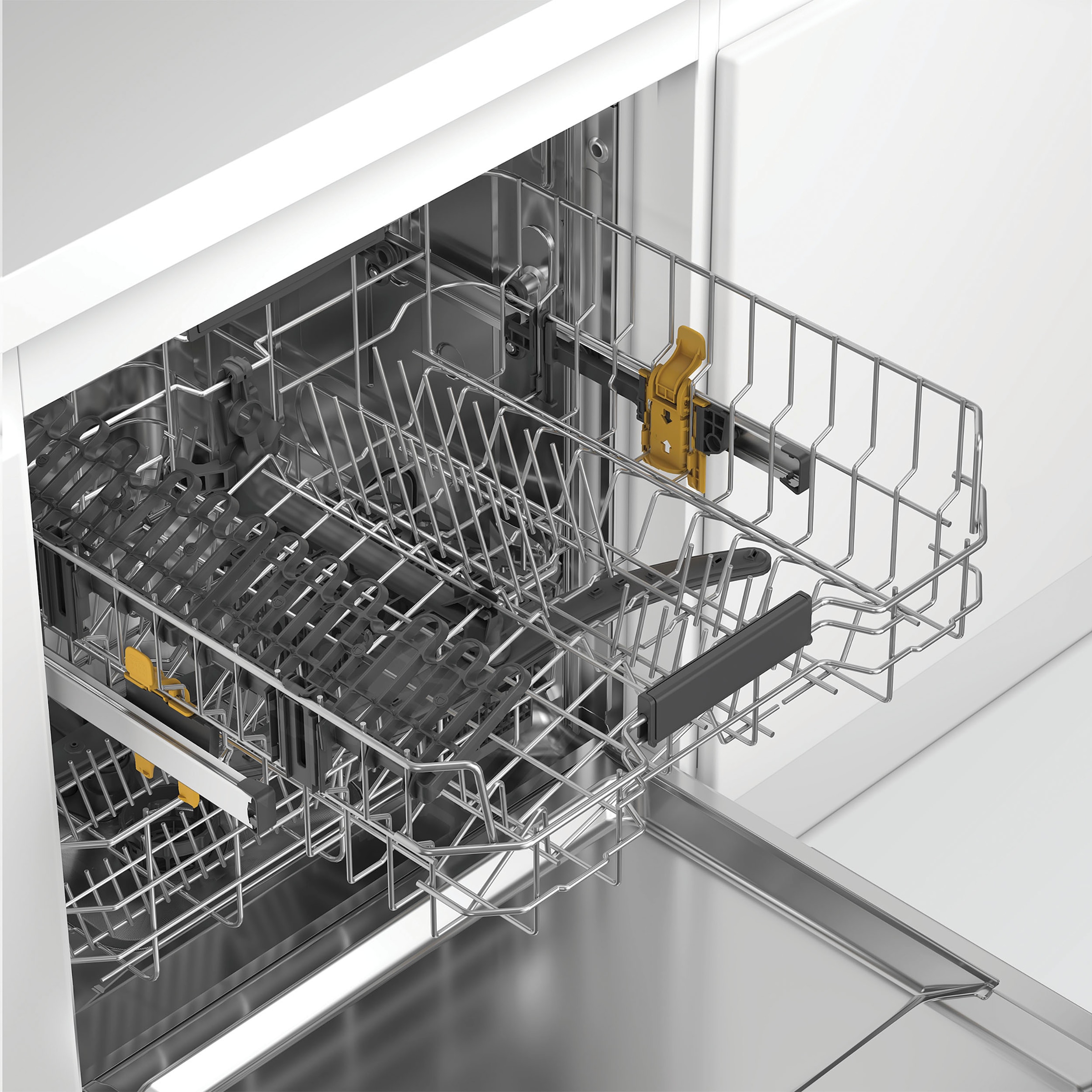 BAUKNECHT Unterbaugeschirrspüler »OBUC Ecosilent2 7540« 8,9 l 14 tlg. Maßgedecke ActiveDry – automatische Türöffnung für bessere Trocknungsergebnisse