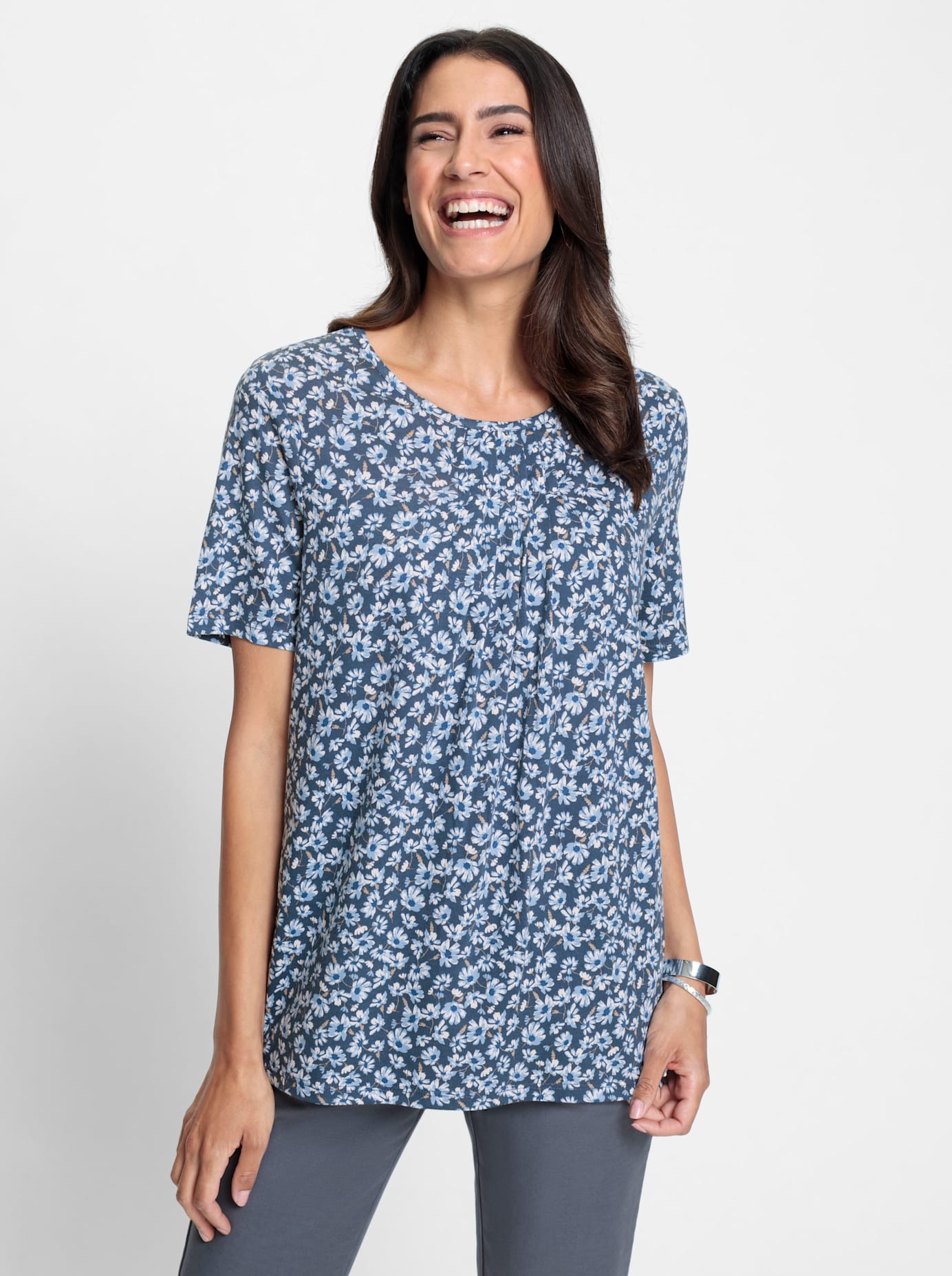 Inspirationen Tunikashirt "Tunikashirt" 1 Stk. tlg. günstig online kaufen