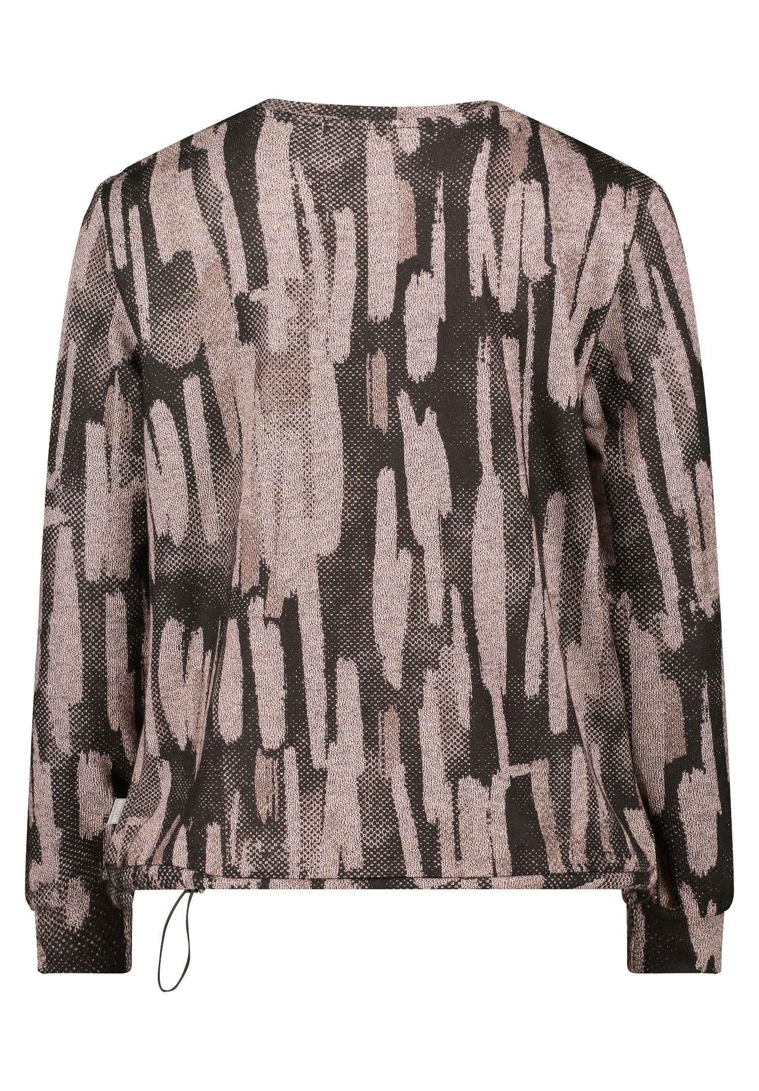 Betty&Co Kurzarmshirt »Betty & Co Damen Casual-Shirt mit Tunnelzug«, (1 tlg.), Druck