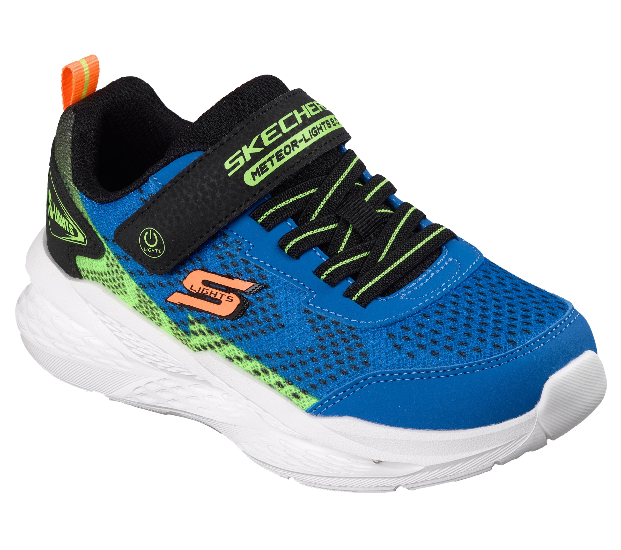 Skechers Sneaker "SKECHERS METEOR-LIGHTS 2.0" Sportschuh mit Klett, Größenschablone zum Download