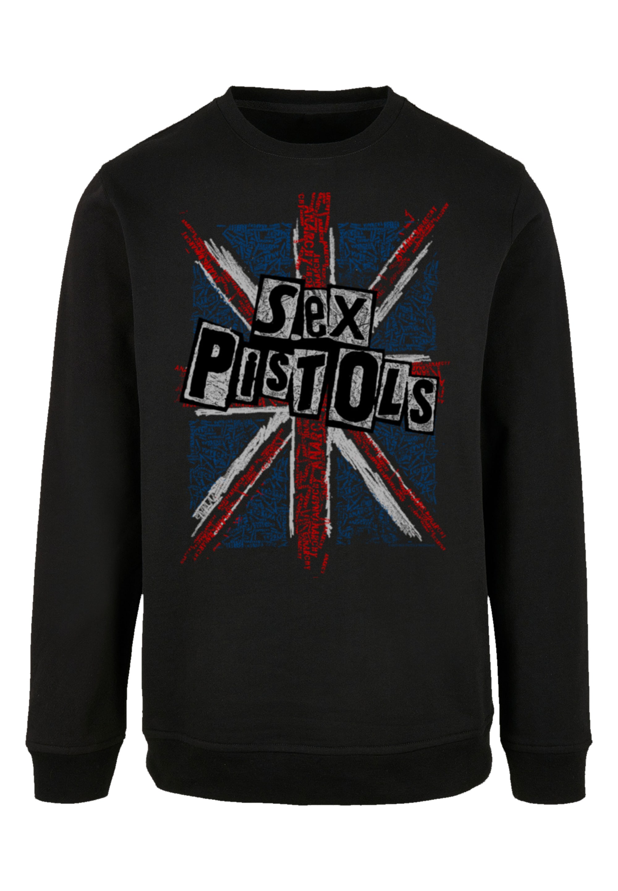 F4NT4STIC Sweatshirt »Sex Pistols Anarchy Flag«, Premium Qualität