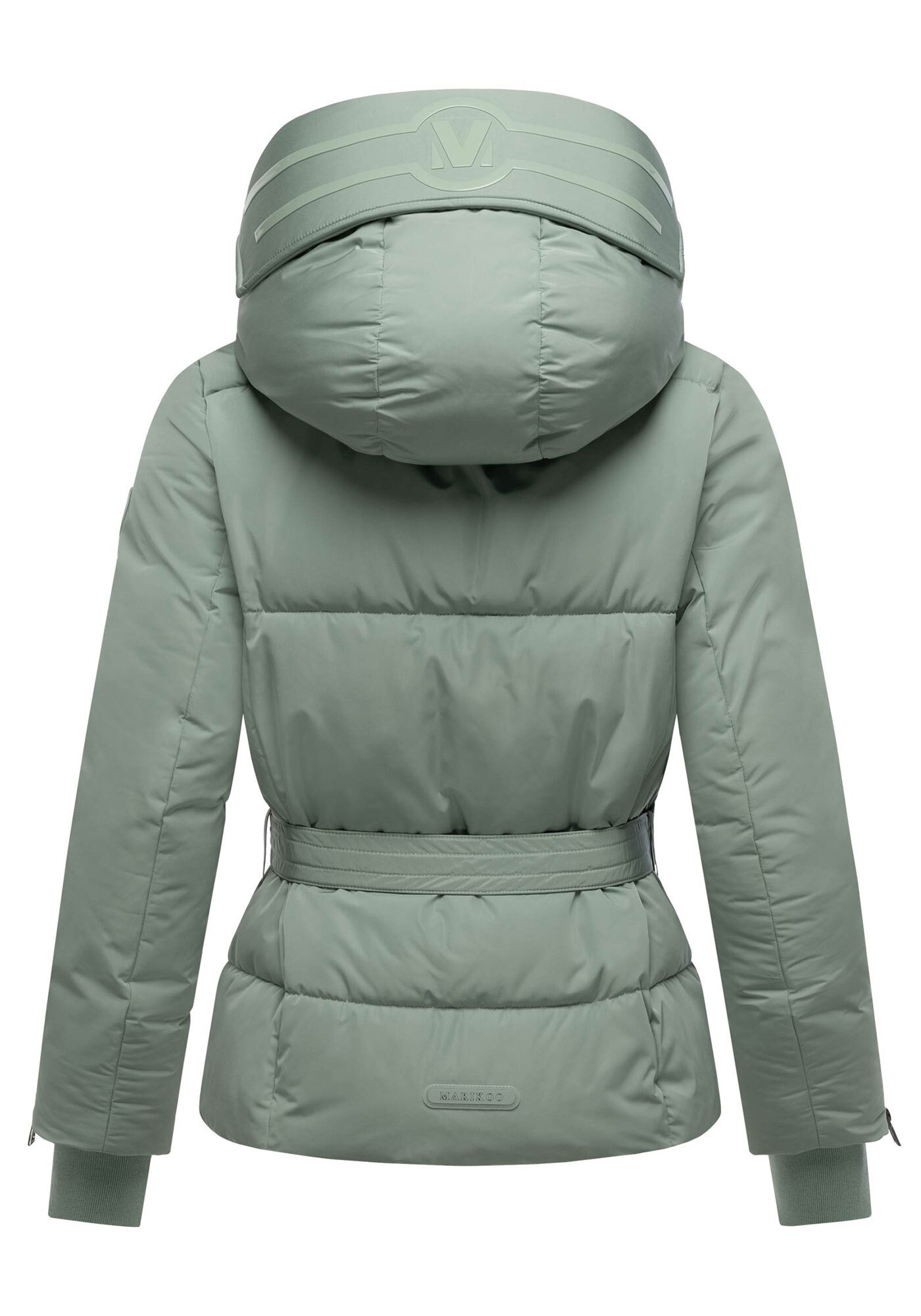 Marikoo Winterjacke »Aleynaa«, Winterjacke mit Taillengürtel