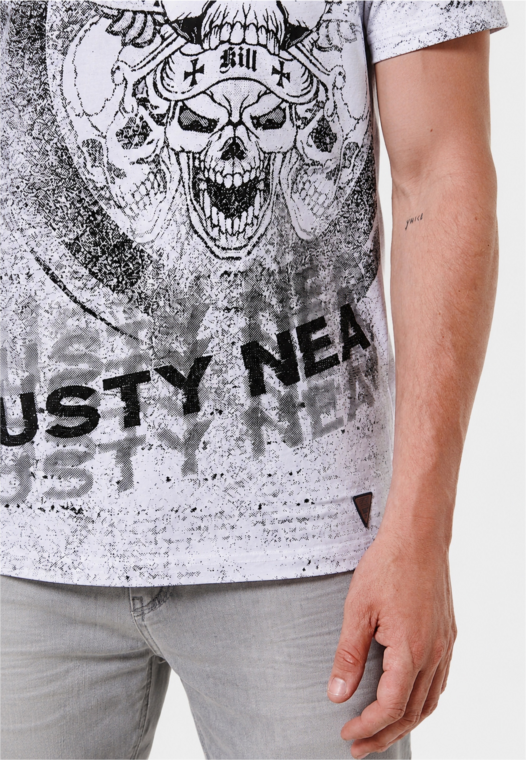 Rusty Neal T-Shirt »15311« mit großflächigem Print-Motiv