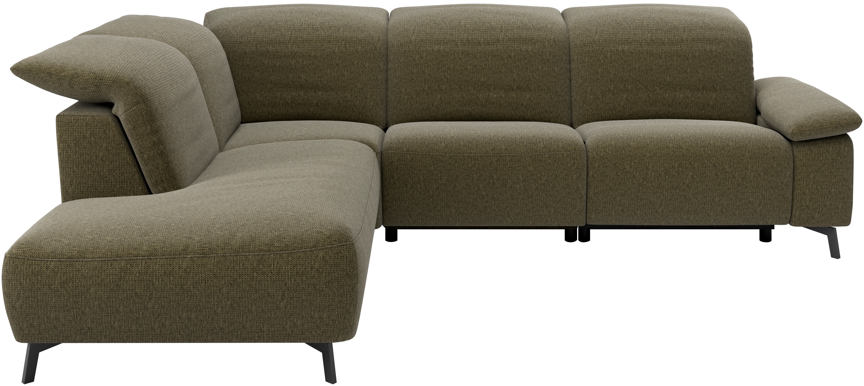 Musterring Ecksofa "MR 370, intelligenter Komfort im modernen Design" Optionale Relaxfunktion, flexible Kopfteile & klappbare Armlehnen