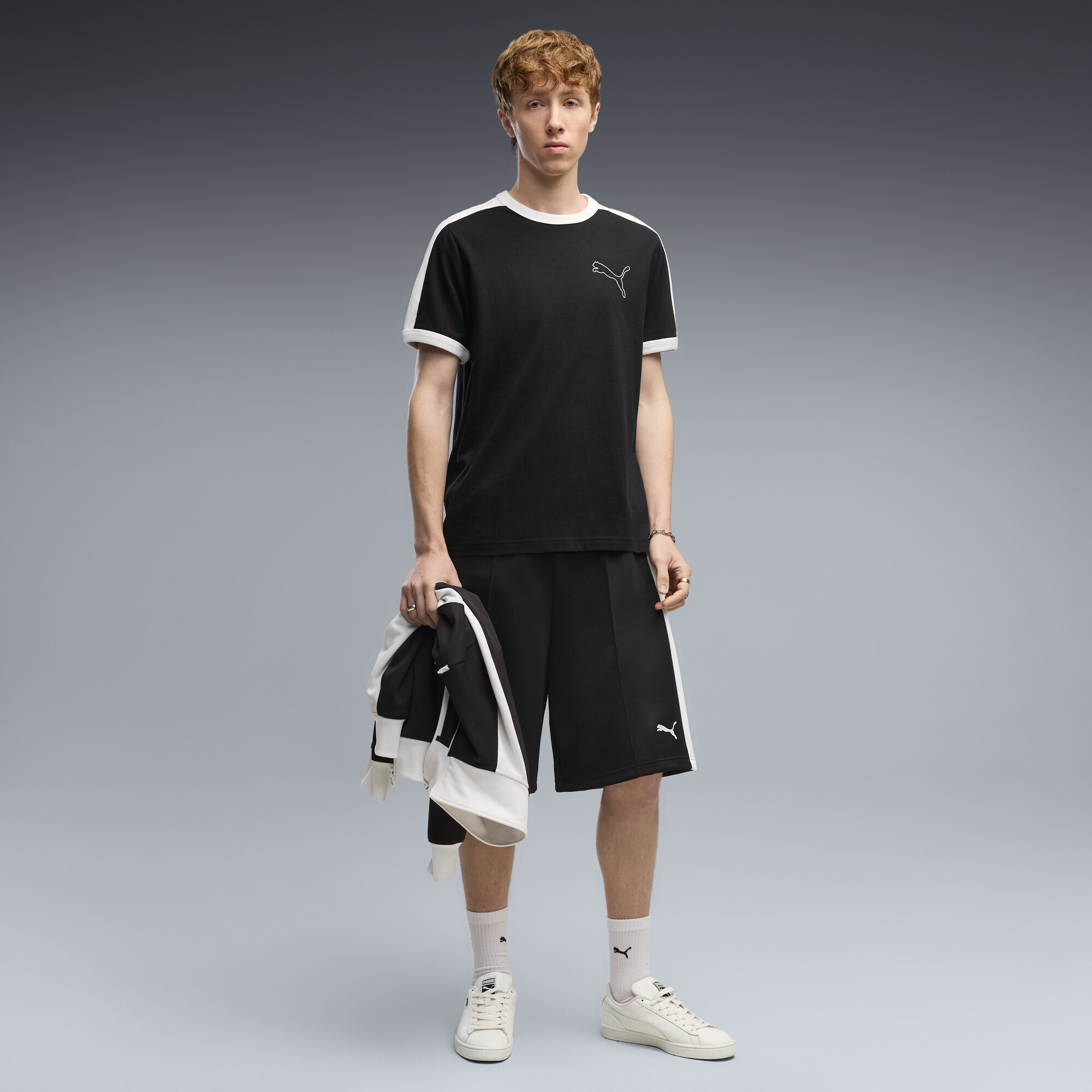 PUMA T-Shirt »T7 Love Of The Cat Ringer T-Shirt Herren«