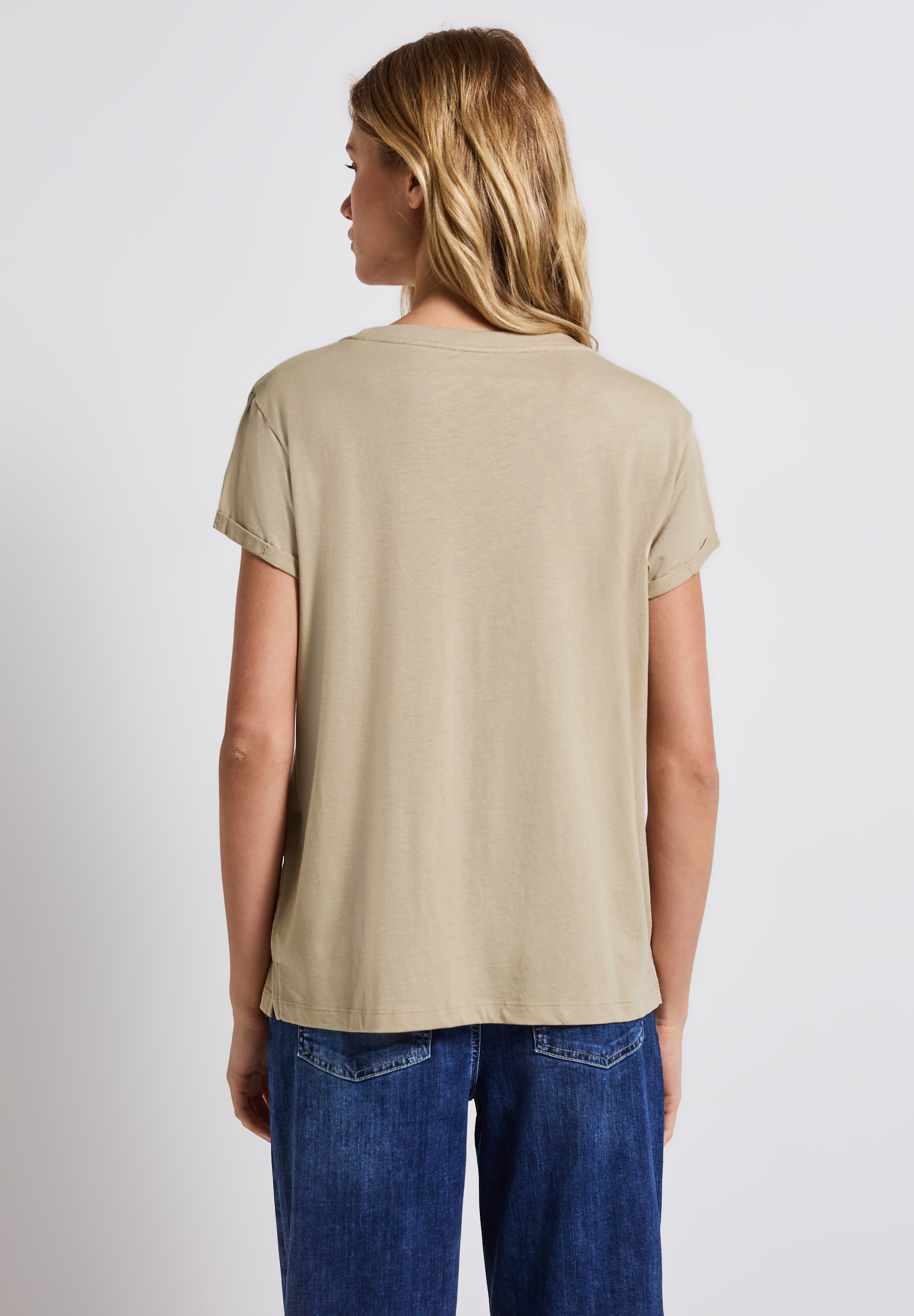 STREET ONE T-Shirt, im soften Baumwoll-Mix günstig online kaufen