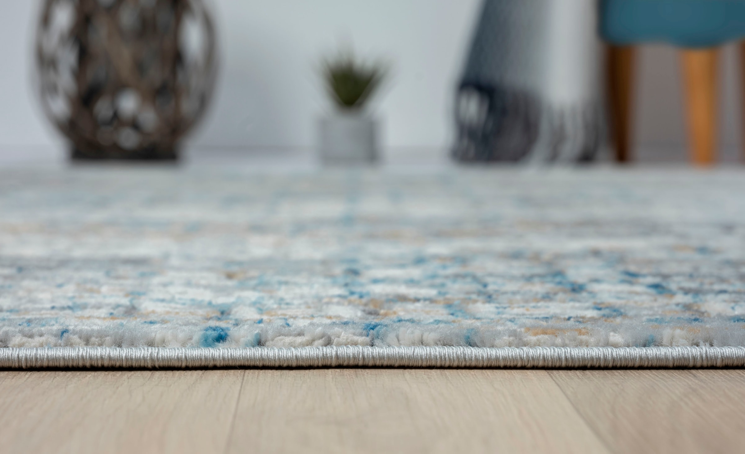 Myflair Möbel & Accessoires Teppich »My Look 2«, rechteckig, 8 mm Höhe, Kurzflor, Ethno-Design, besonders weich durch Microfaser