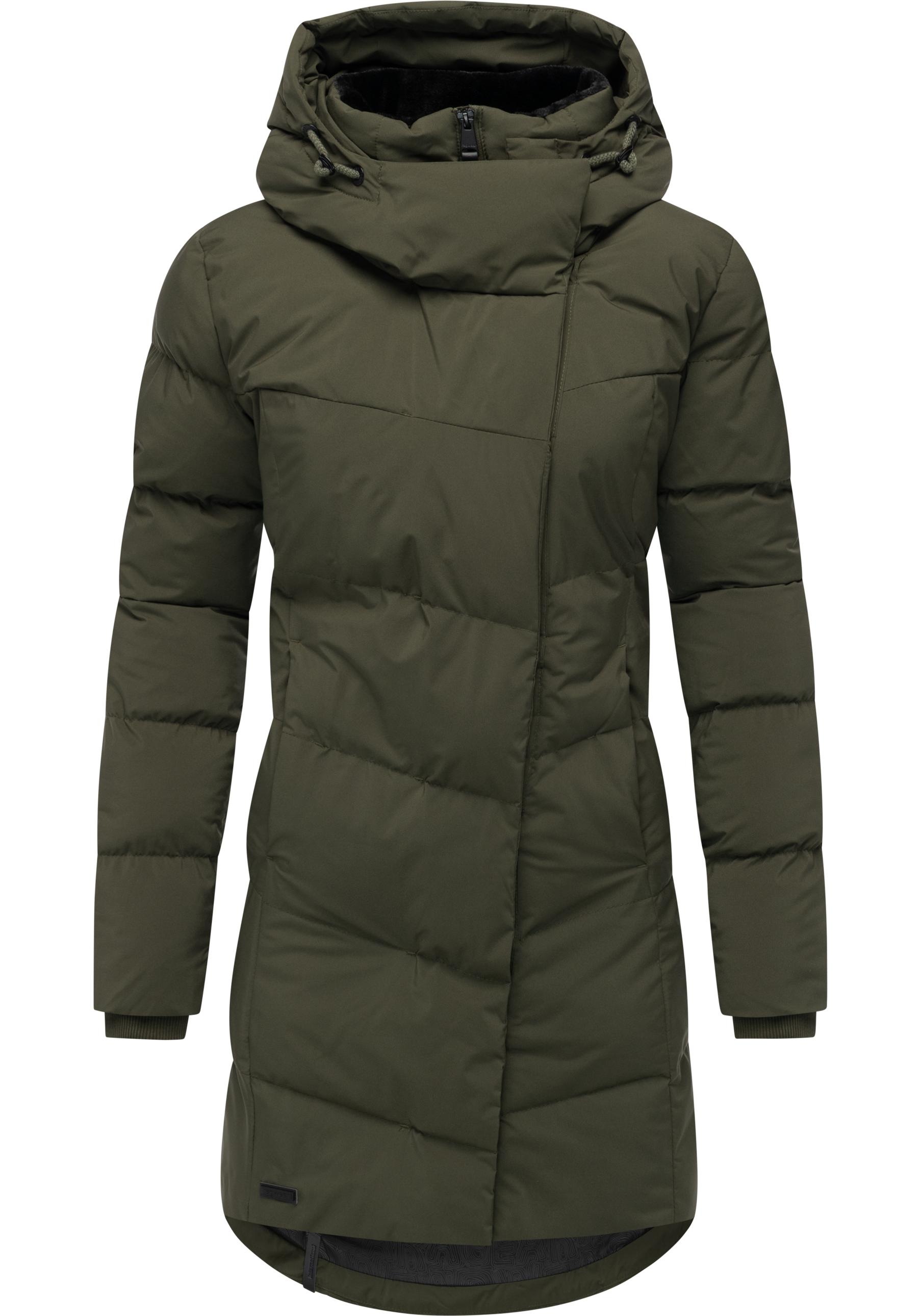 Ragwear Wintermantel "Pavla Soft YOUMODO" Wasserdichter Steppmantel mit Fle günstig online kaufen