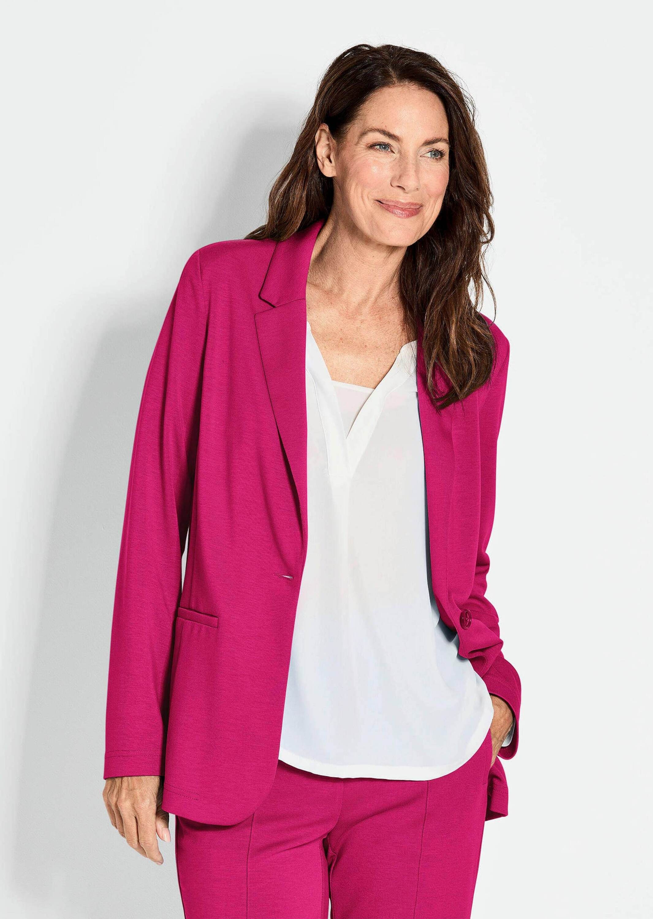 Thumbnail - GOLDNER Jackenblazer "Damenblazer mit Reverskragen und Paspeltaschen" mit formgebenden Teilungsnähte