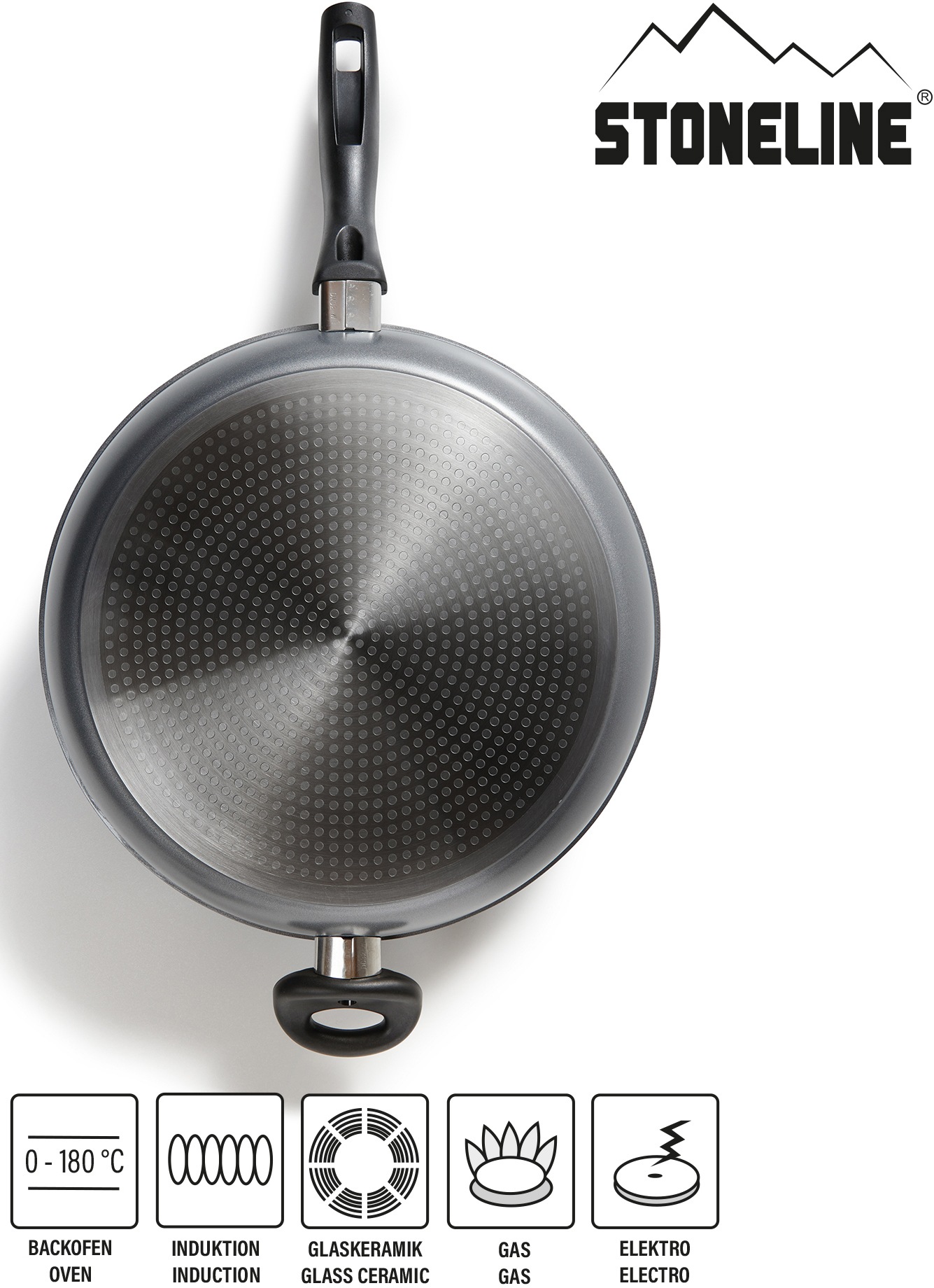 Thumbnail - STONELINE Bratpfanne Aluminium 1 Stk. tlg. Induktion