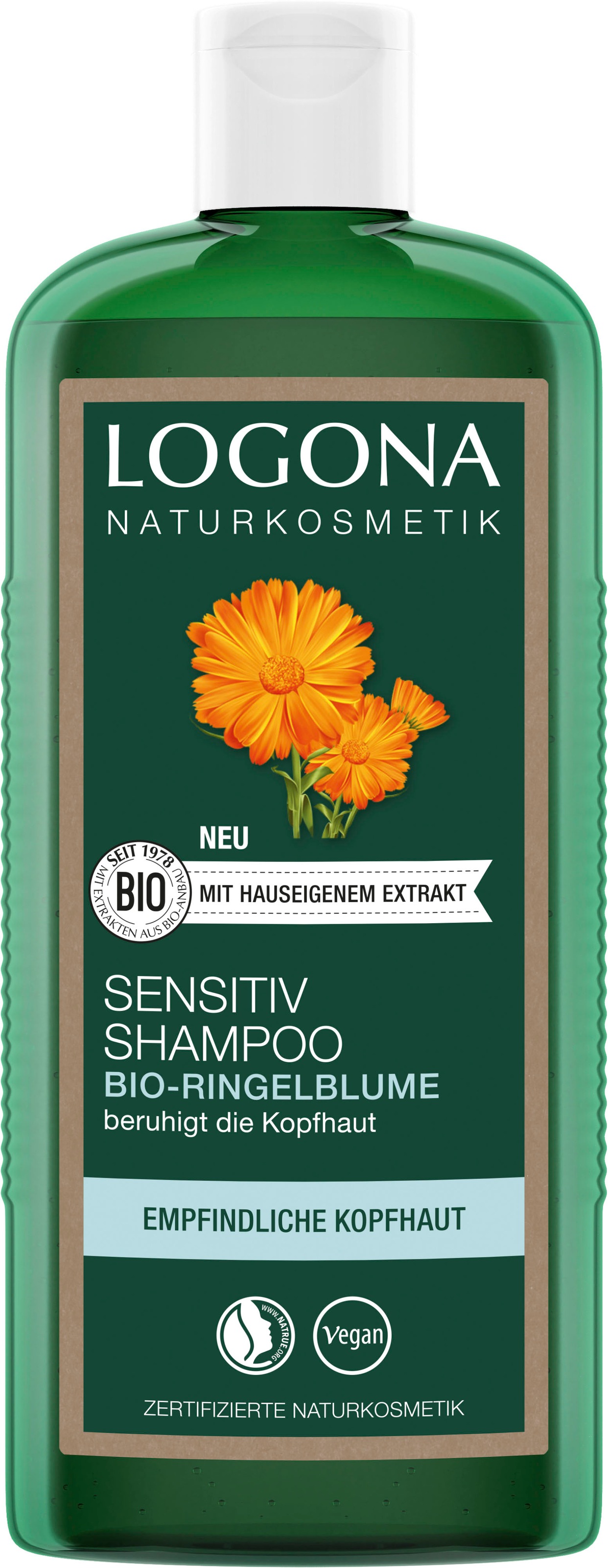 LOGONA Haarshampoo »Logona Sensitiv Shampoo Bio-Akazie«