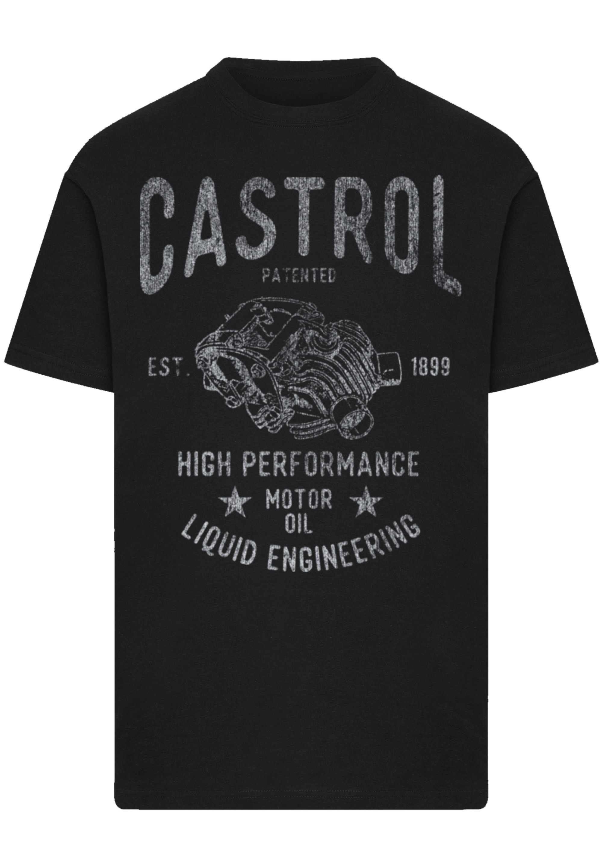 F4NT4STIC T-Shirt "Castrol Retro Engine" Premium Qualität günstig online kaufen