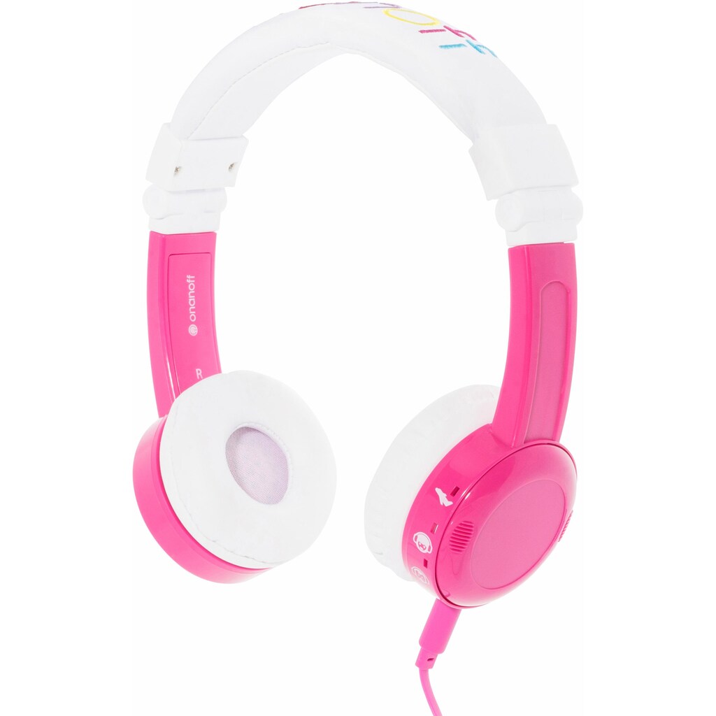 buddyphones™  Kinder-Kopfhörer »Inflight, pink«